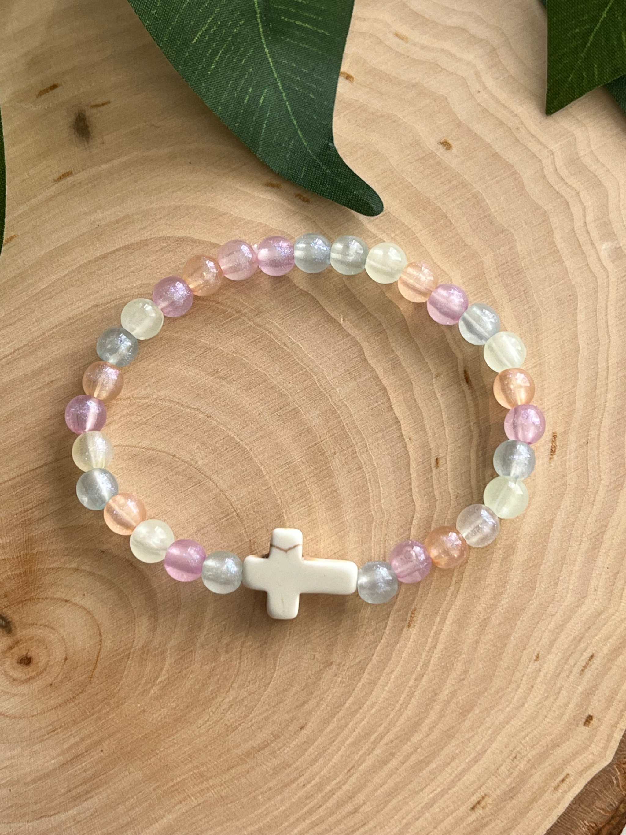 Colorful Christian Bead Bracelet