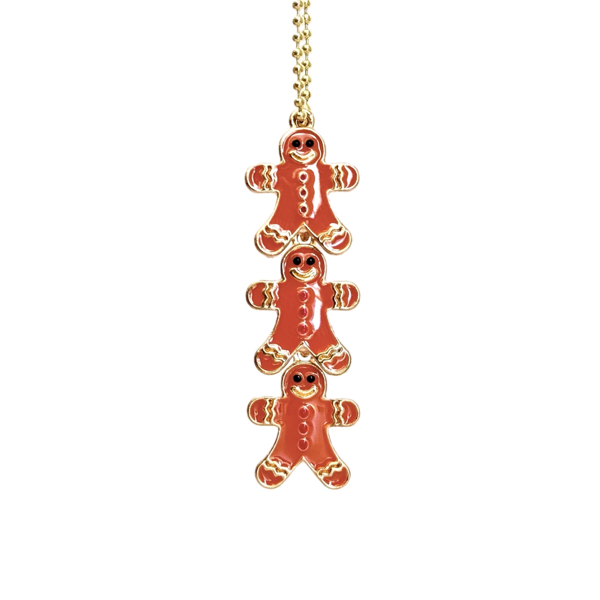 Gingerbread Men Charm - Tumbler Handle Charm