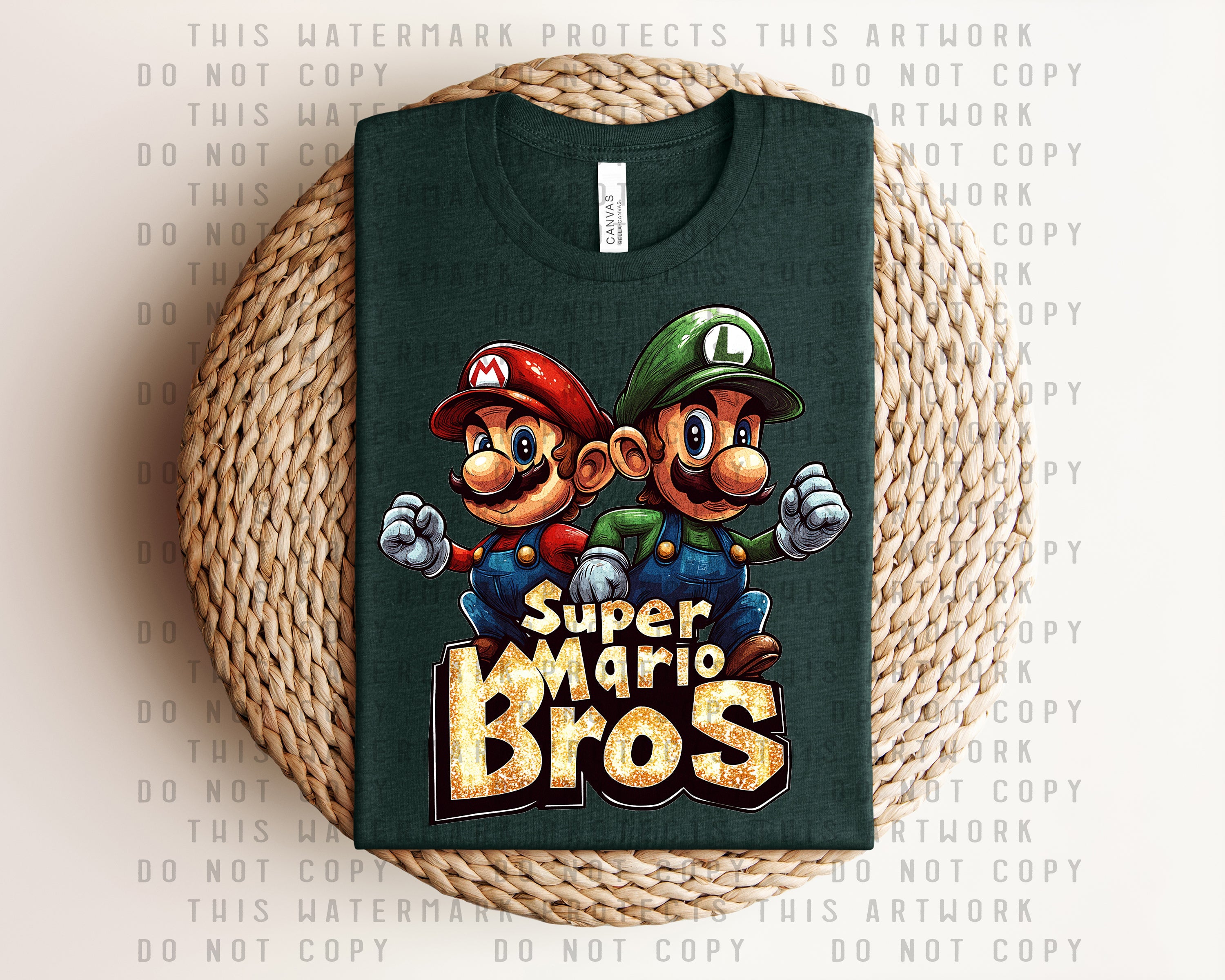 Super Mario Bros Graphic Tee