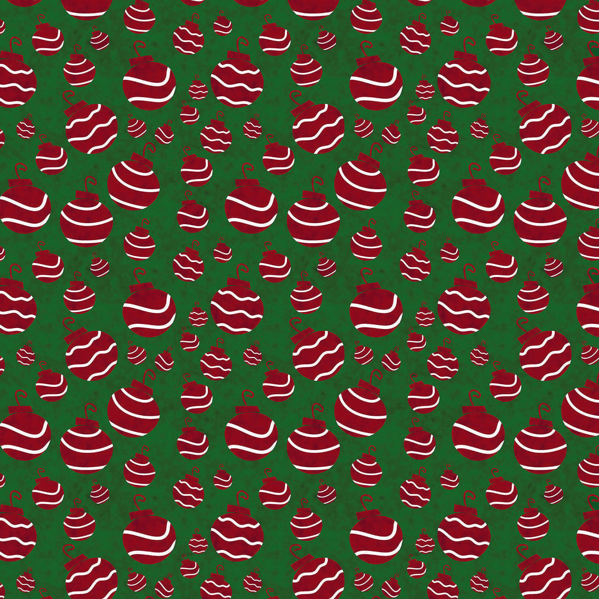 Bandanna Co Seasonal, Christmas Ornaments, 22&amp;quot; x 22&amp;quot;