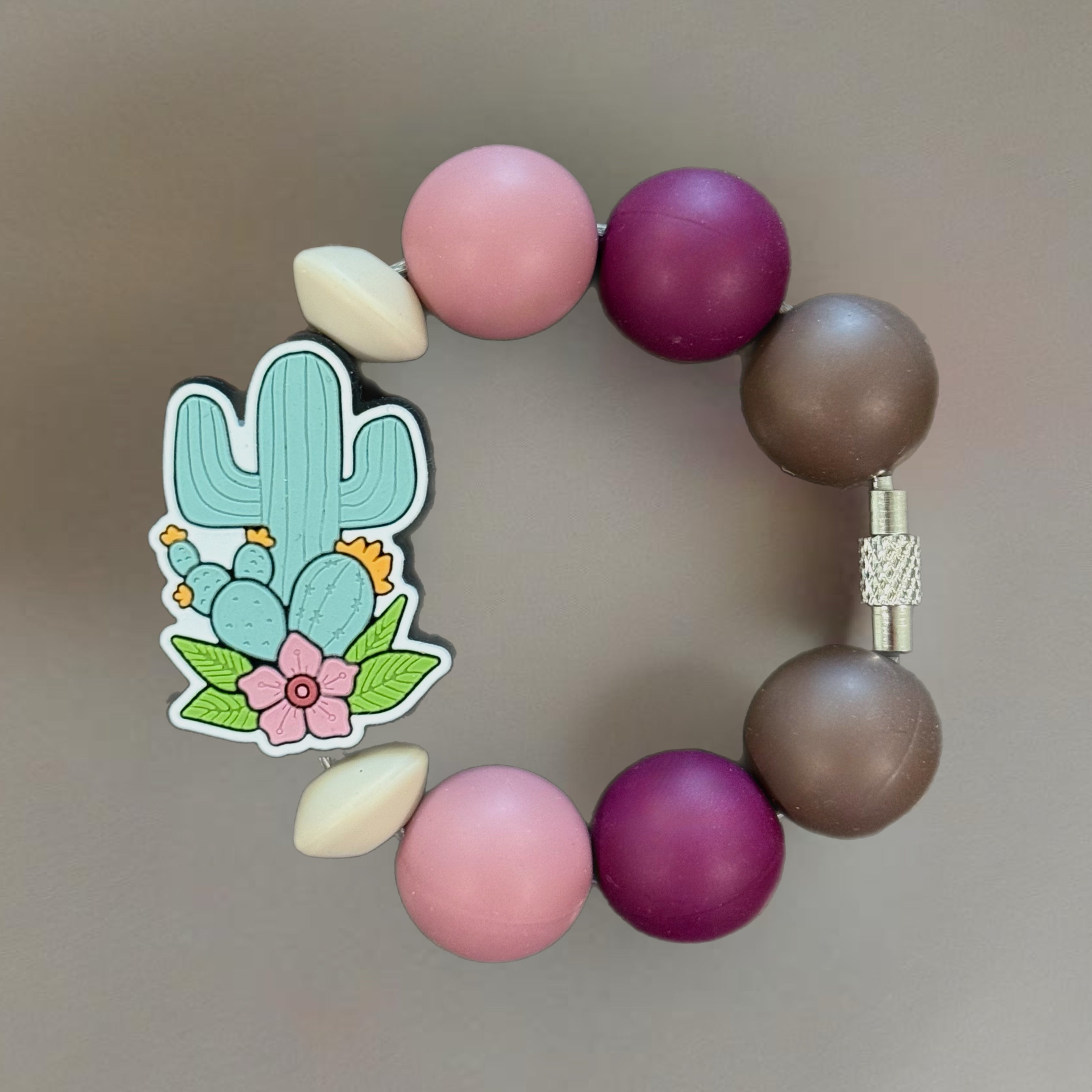 Desert Bloom Handle Bracelet - Tumbler Handle Charm