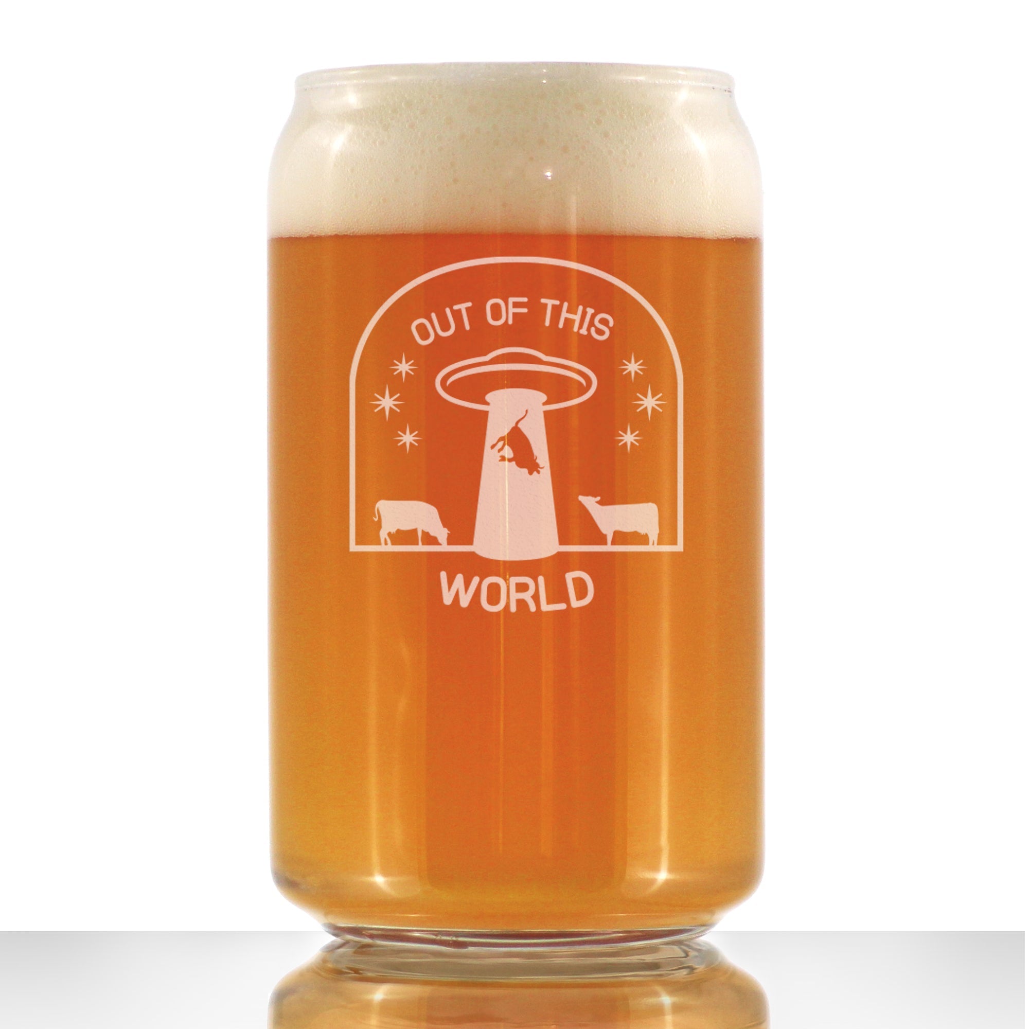 Out of This World - 16 Ounce Beer Can Pint Glass