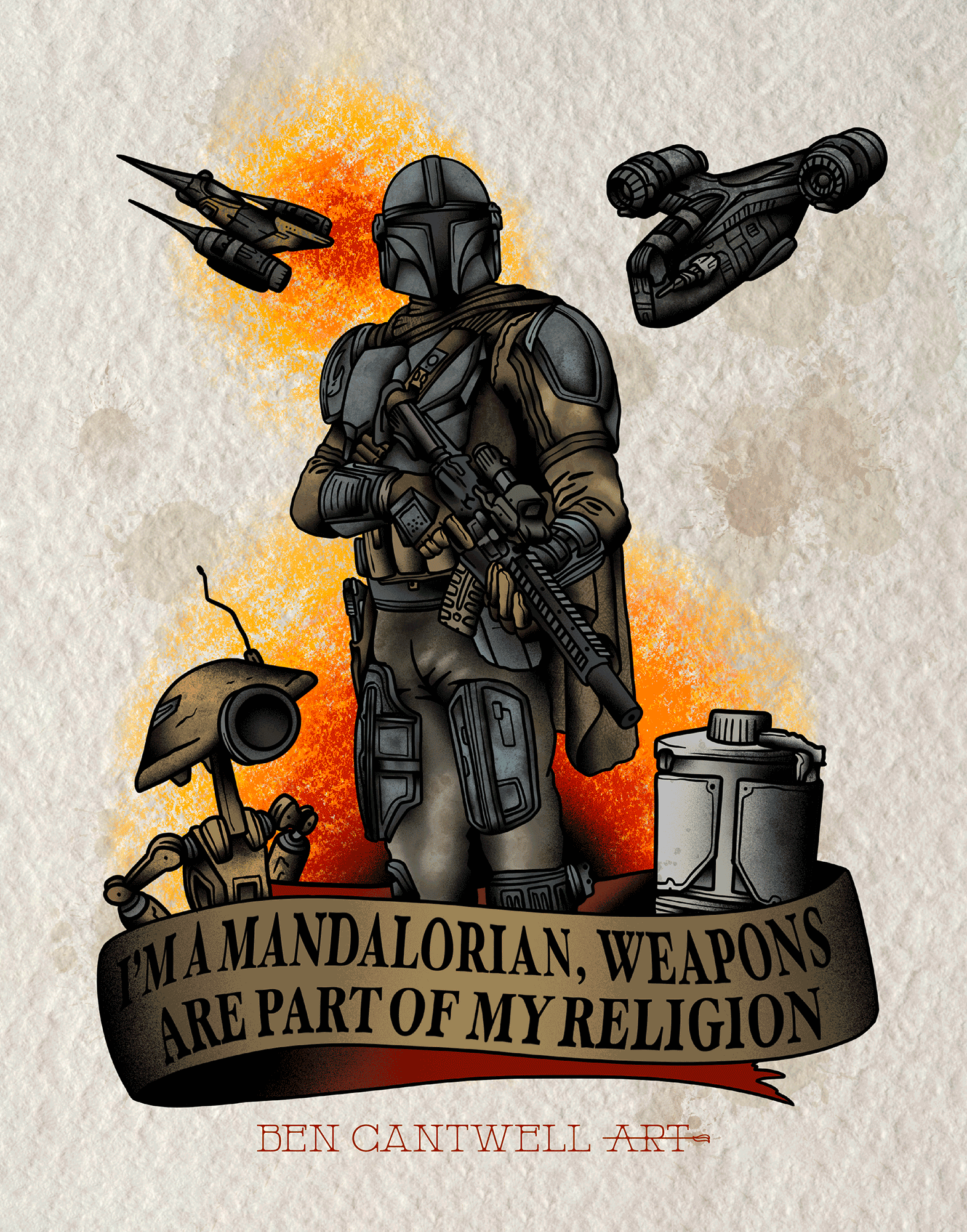 &amp;quot;I&amp;#39;m A Mandalorian. Weapons Are A Part Of My Religion.&amp;quot;