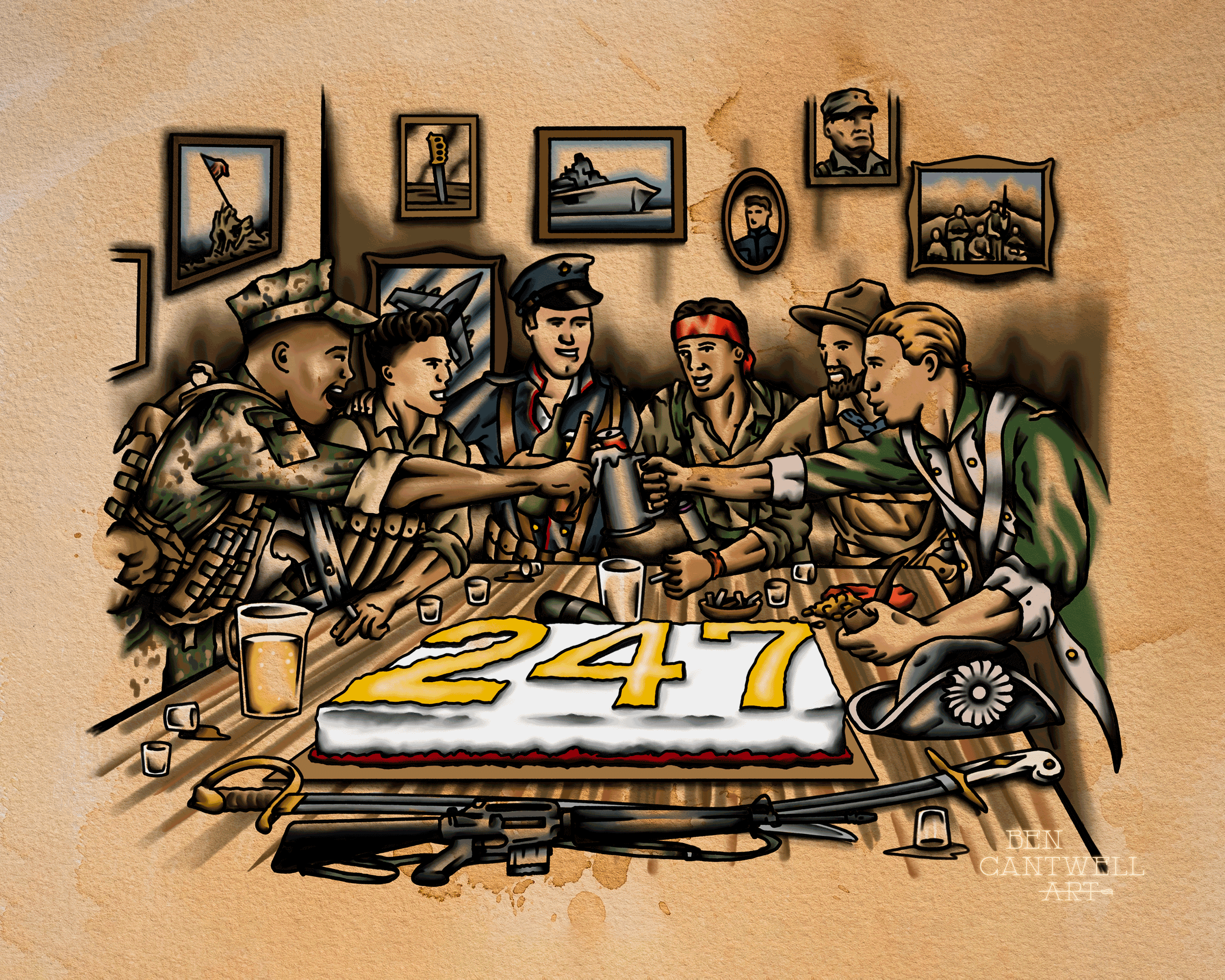 &amp;quot;247&amp;quot; - USMC Birthday Tavern
