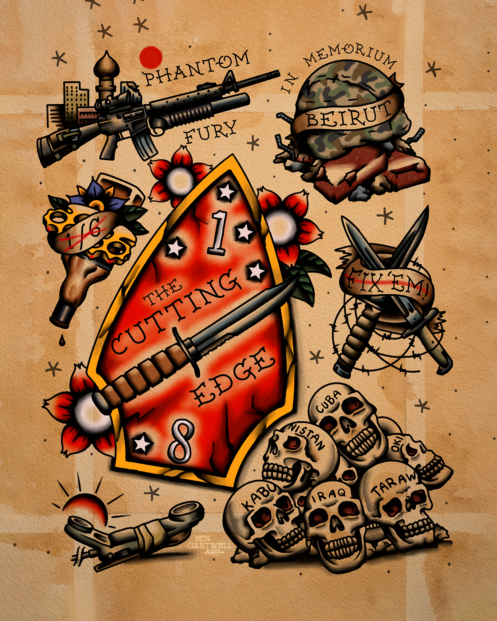 1/8 Cutting Edge 1st Battalion 8th Marines