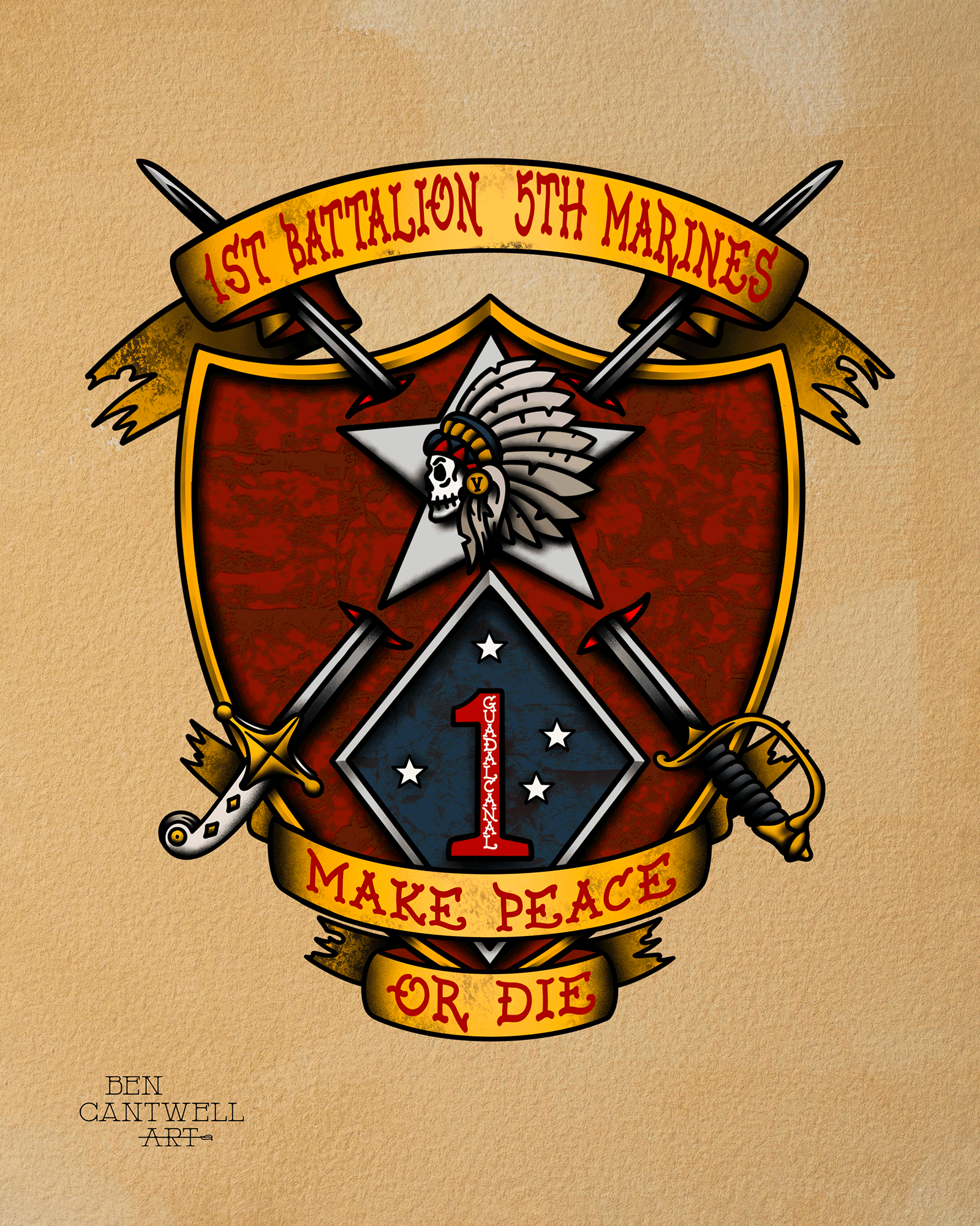 1/5 Geronimo Make Peace or Die