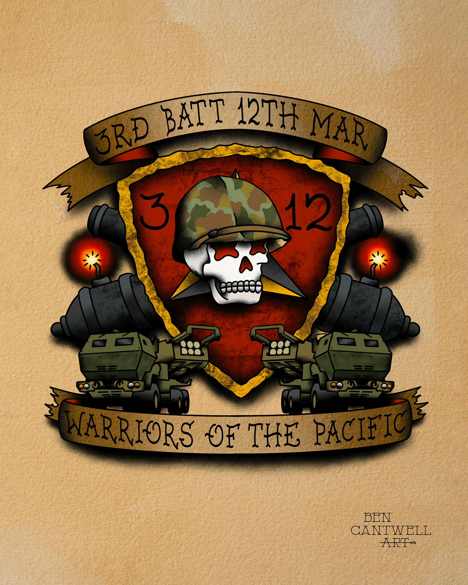 3/12 Warriors of the Pacific
