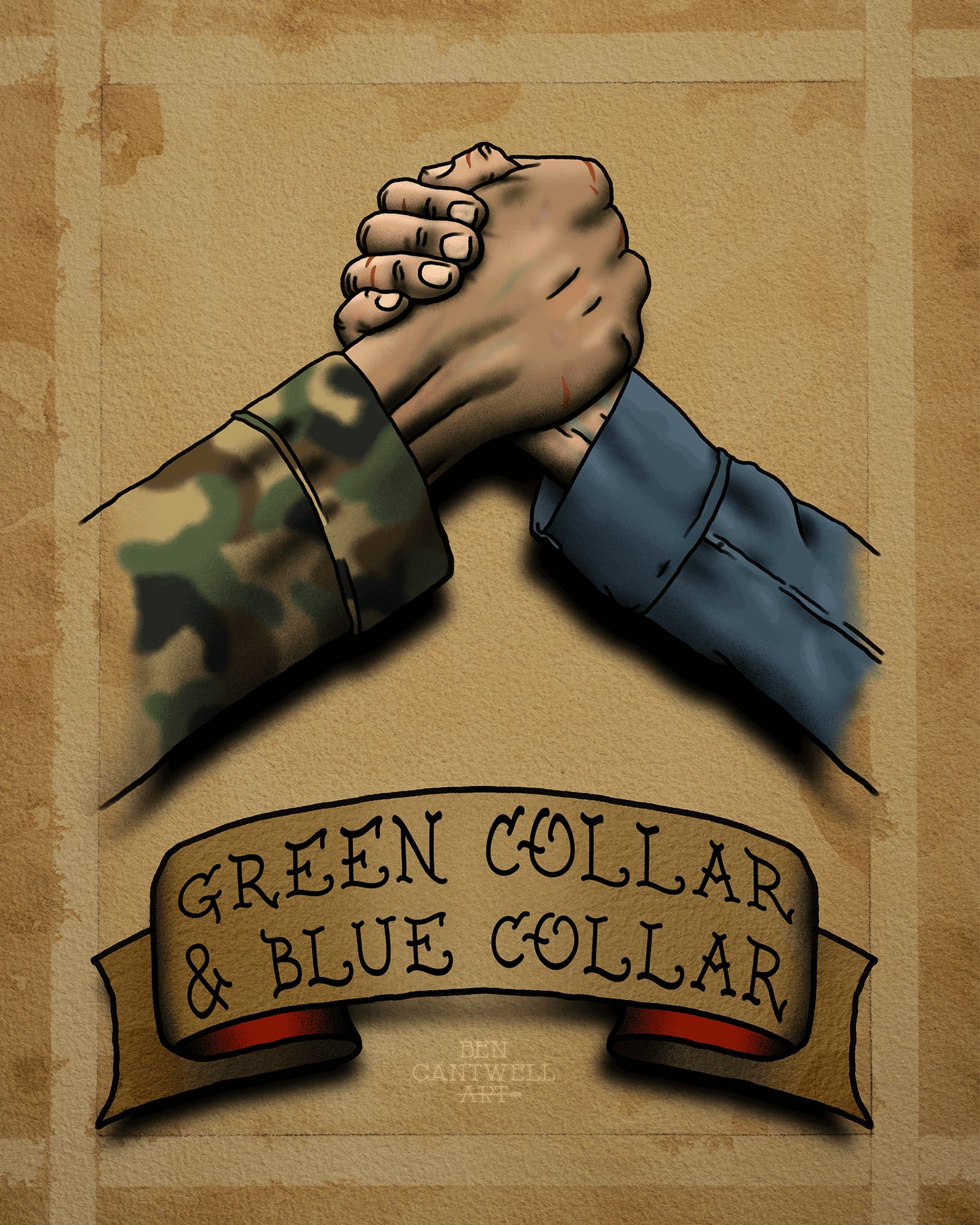 Green Collar X Blue Collar