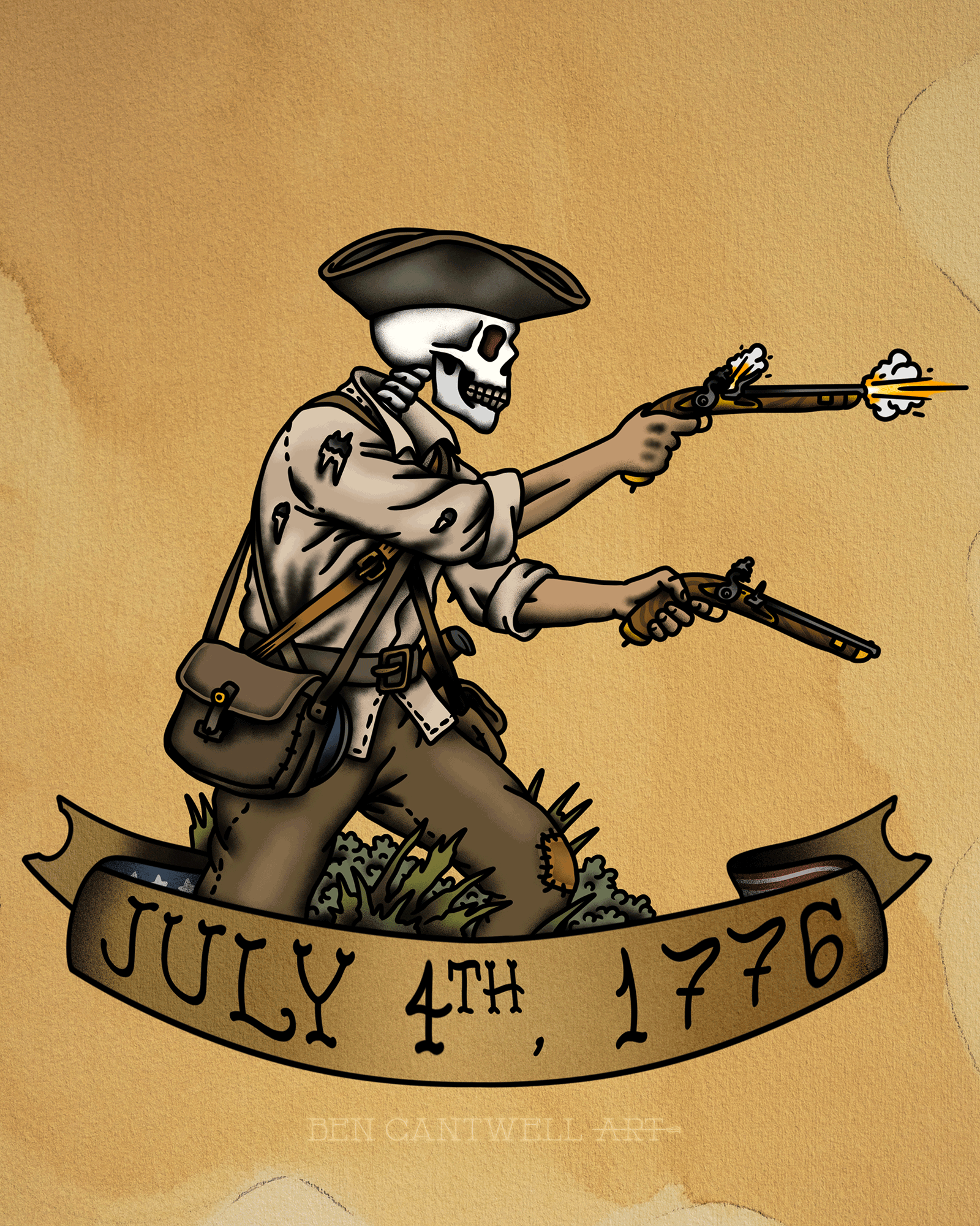 Independence Day July 4th, 1776 – Patriotic Defiance
