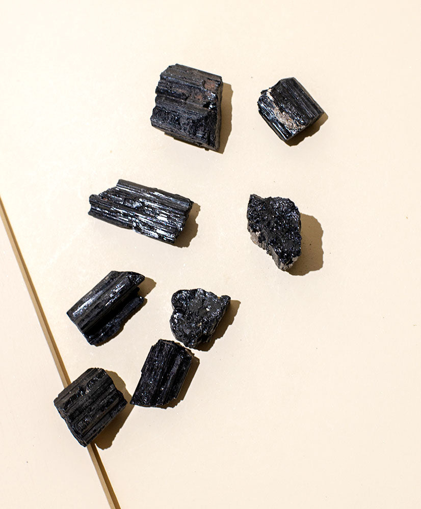 black tourmaline rods