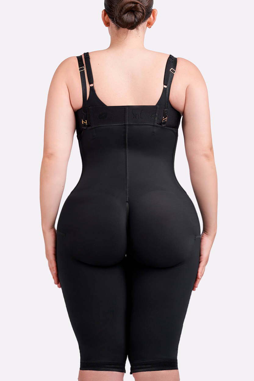 Invisible Mermaid Rib-height Zipper Knee length