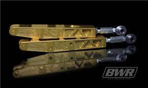 BLACKWORKS BWR GOLD REAR LOWER CONTROL ARMS LCA 13-16 SCION FRS SUBARU BRZ ZN6