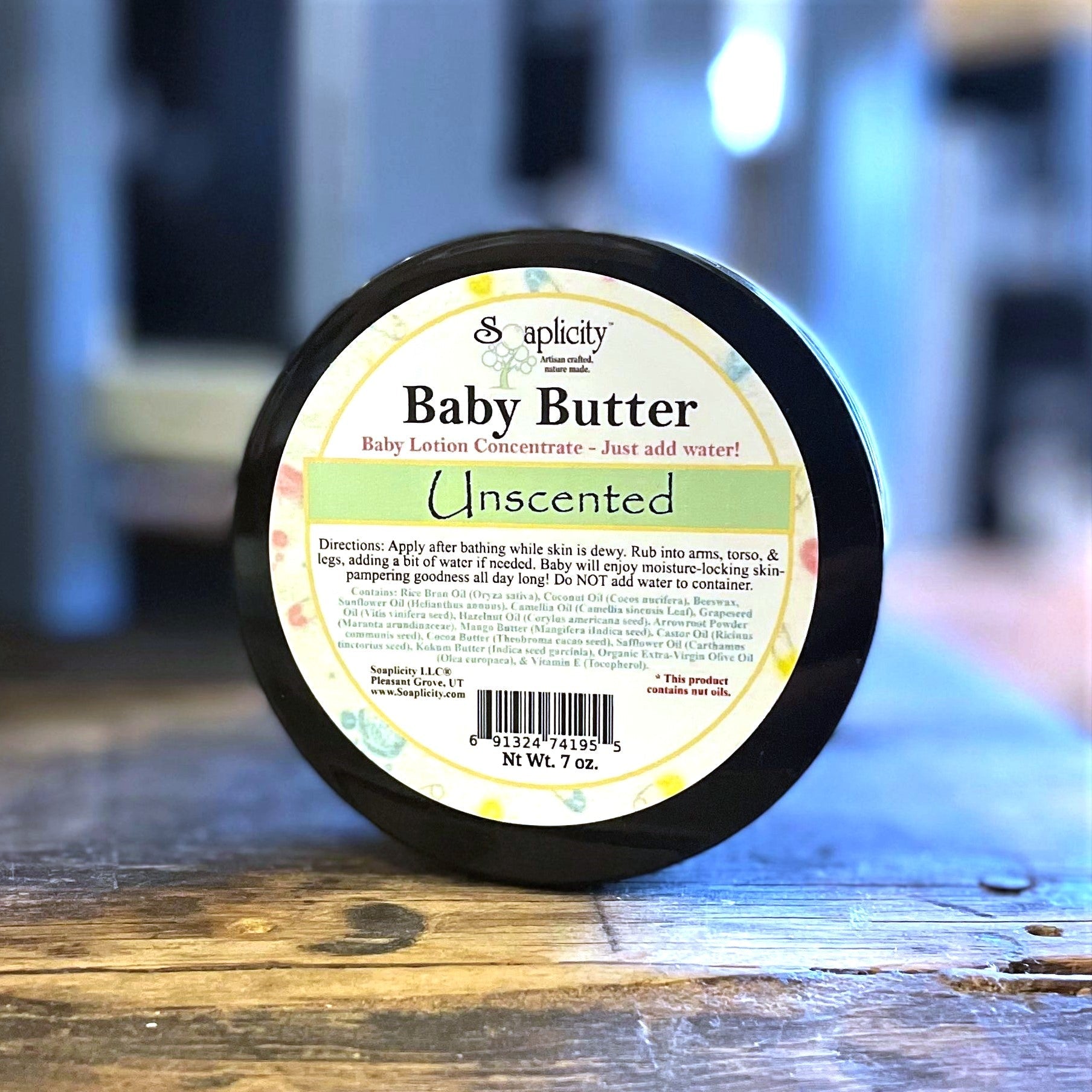 Baby Lotion Body Butter - Unscented for Infants &amp;amp; Toddlers