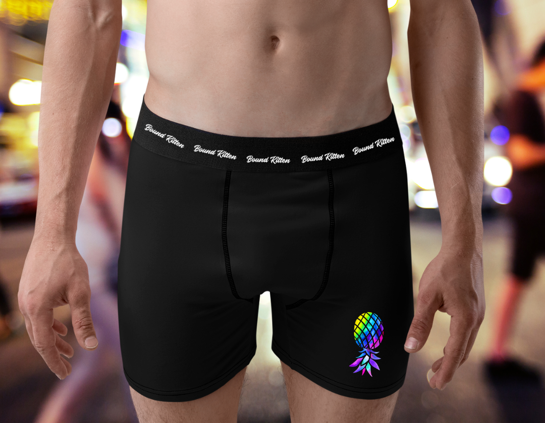 Upside Down Pineapple Mens Boxers
