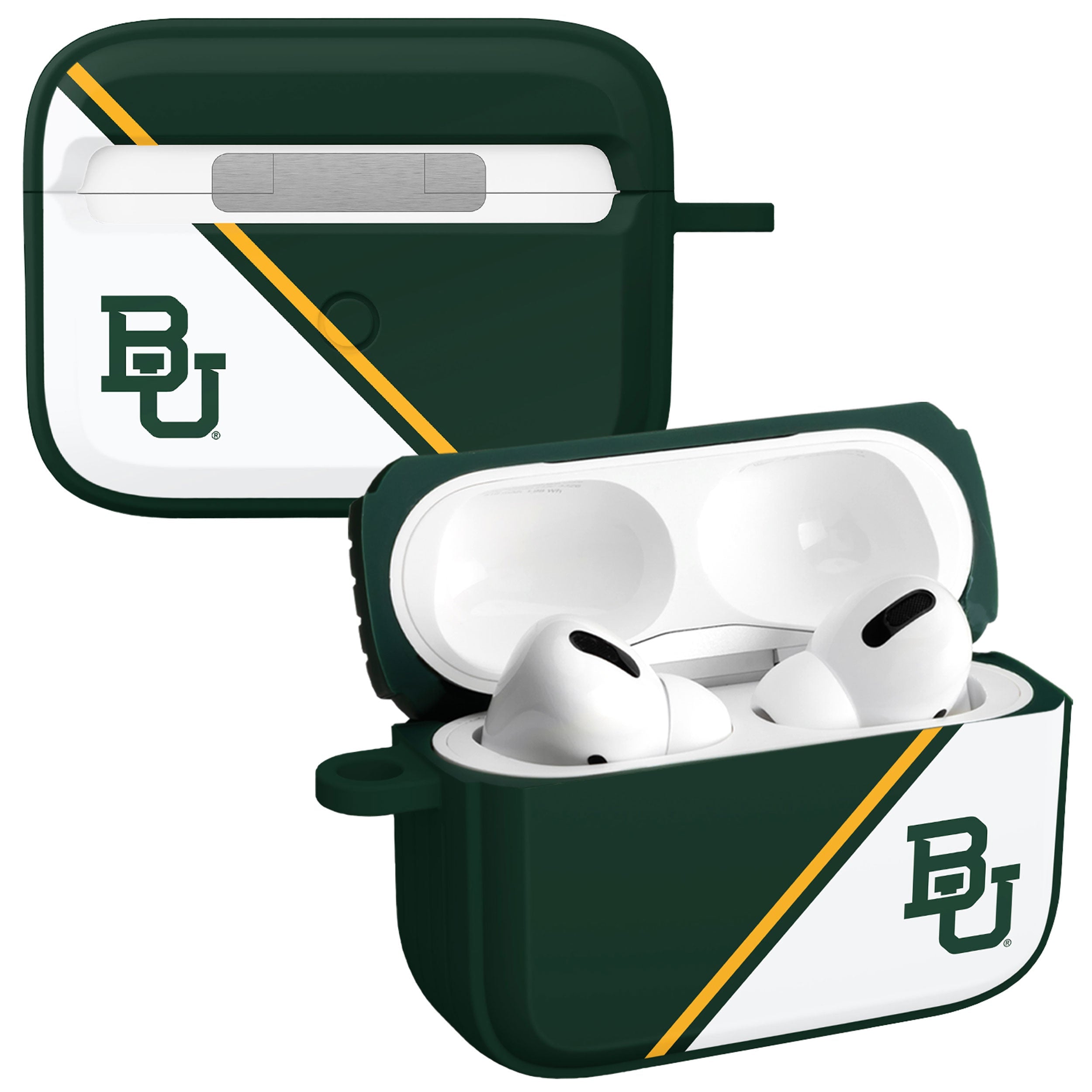 Baylor Bears HDX Champion Series Apple AirPods Pro 1 &amp;amp; 2 Case Cover