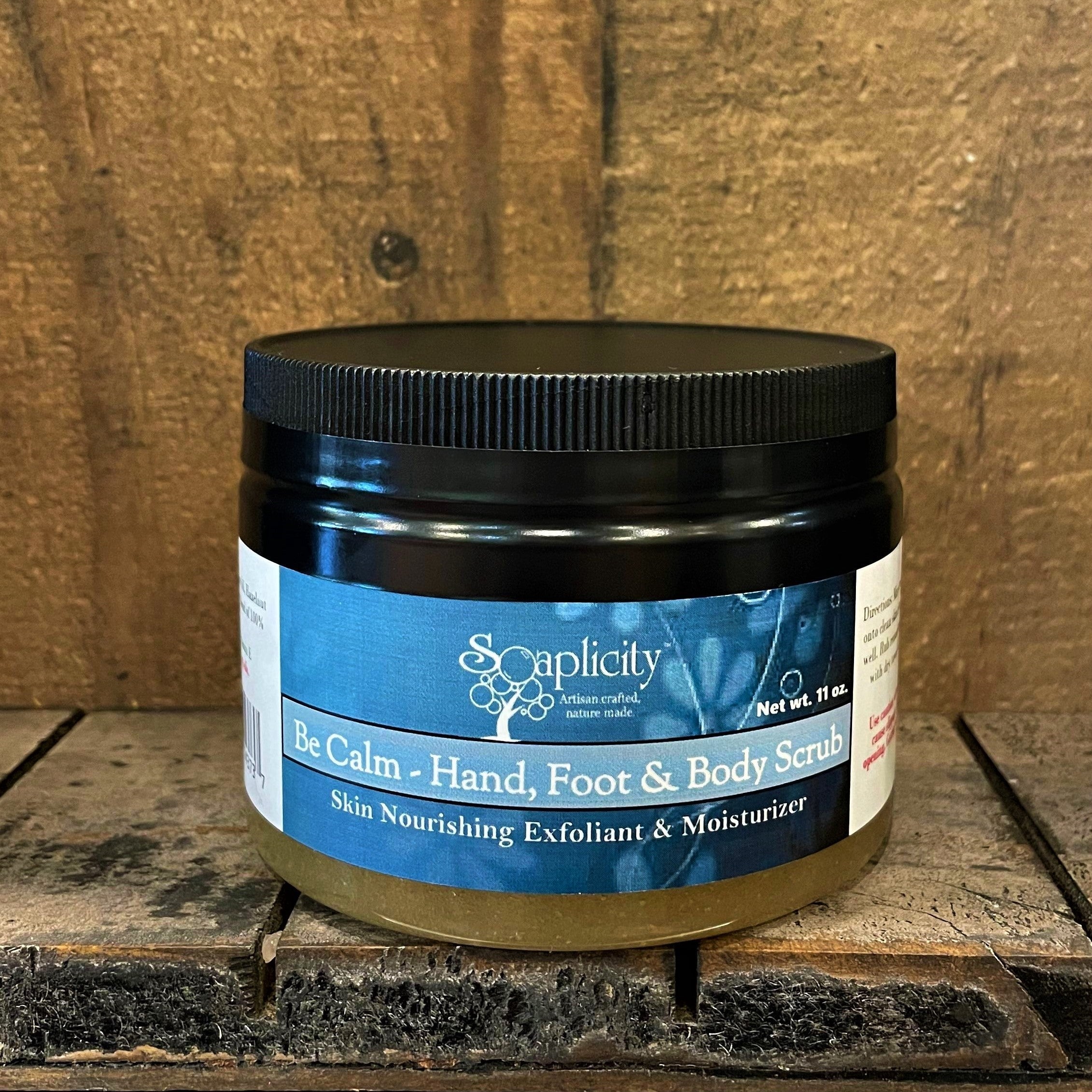 Be Calm Hand, Foot &amp;amp; Body Sugar Scrub