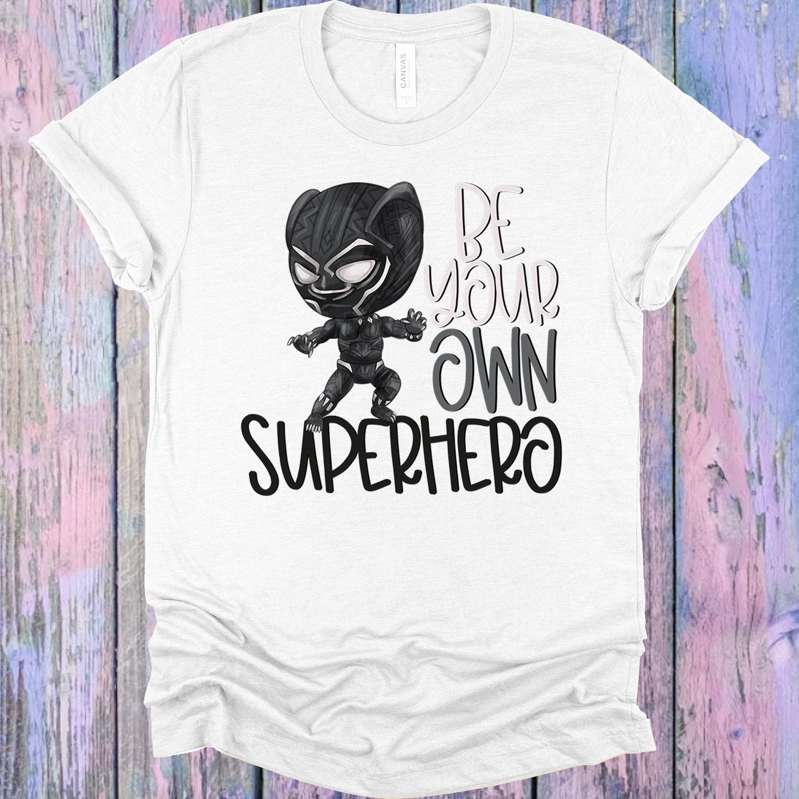Be Your Own Superhero Black Panther Graphic Tee