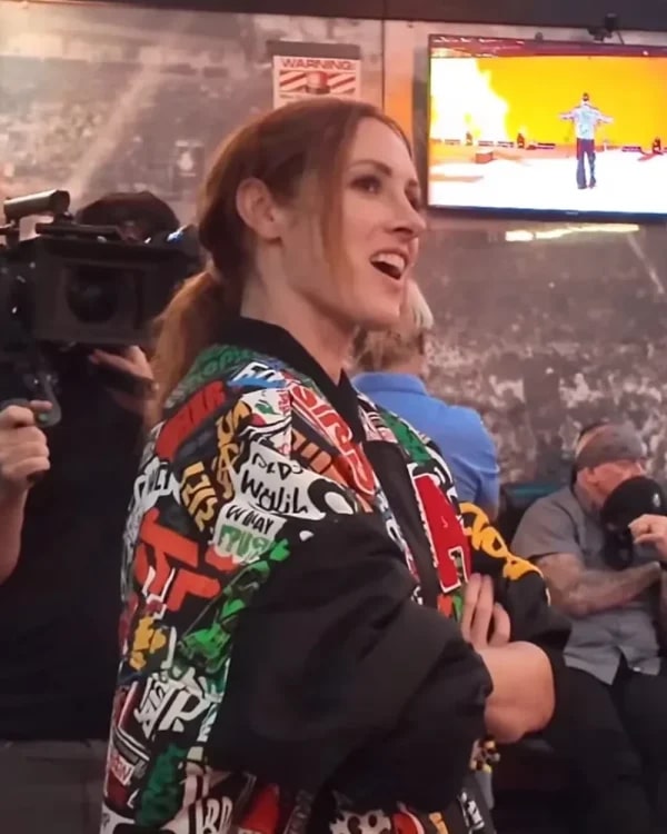 Becky Lynch SummerSlam 2025 Backstage Jacket