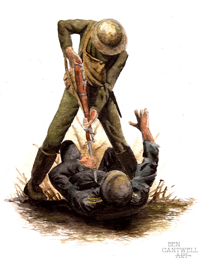 Belleau Wood - Classic White Background