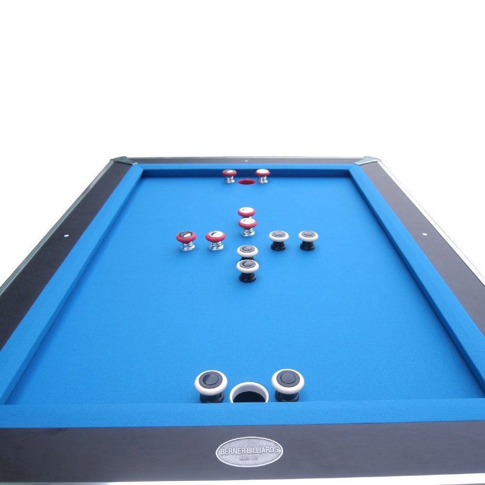 "The Brickell" Pro Solid Wood Slate Bumper Pool Table by Berner Billiards