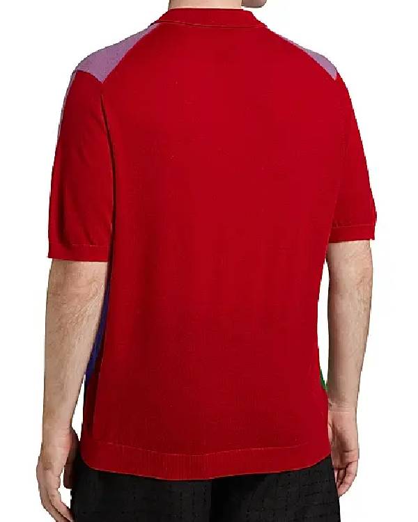 Beyond the Gates Jaden Lucas Miller Colorblock Polo Shirt