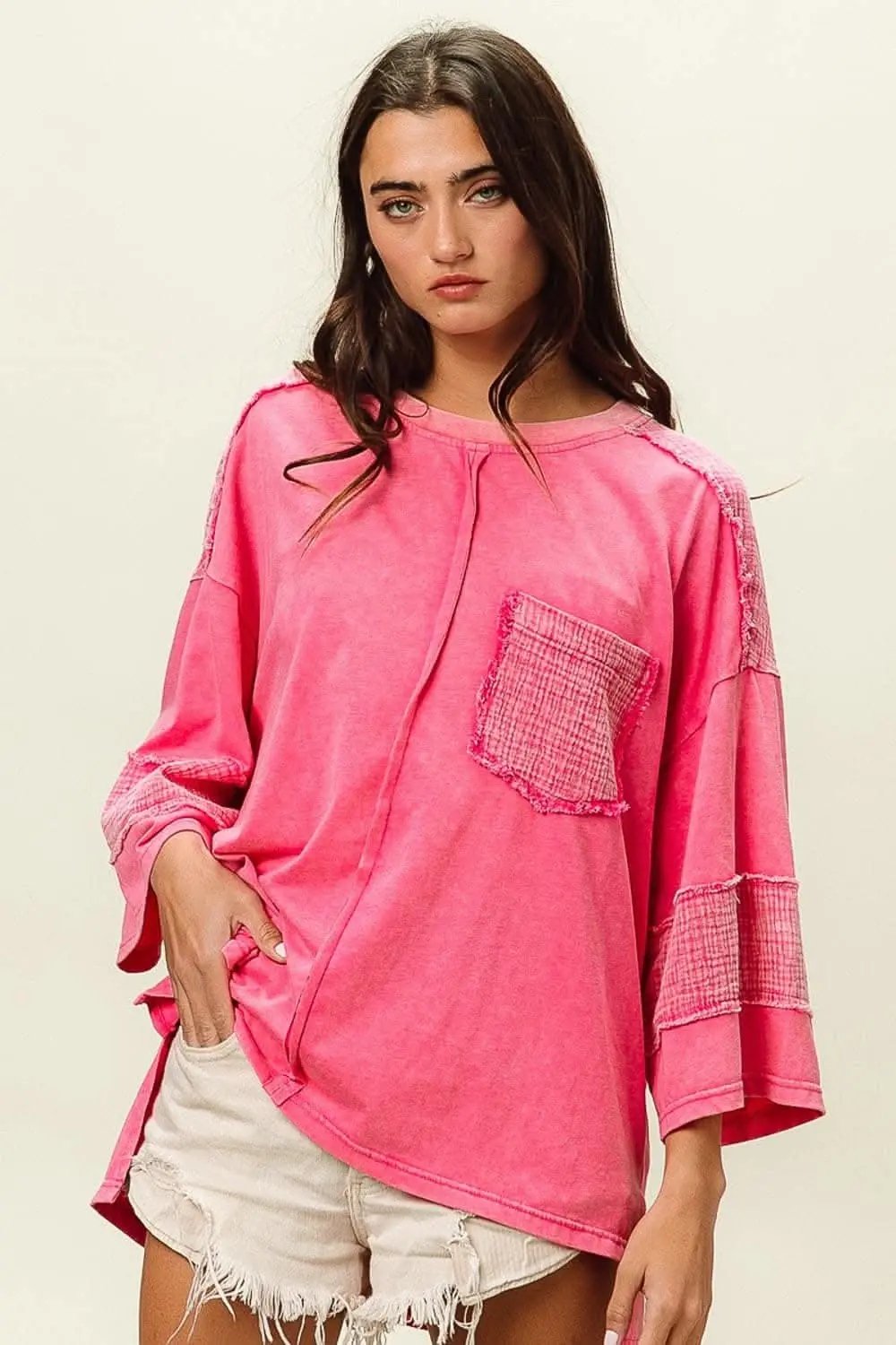 High-Low T-Shirt Women&amp;#39;s Casual Tee USA Shipped Soft