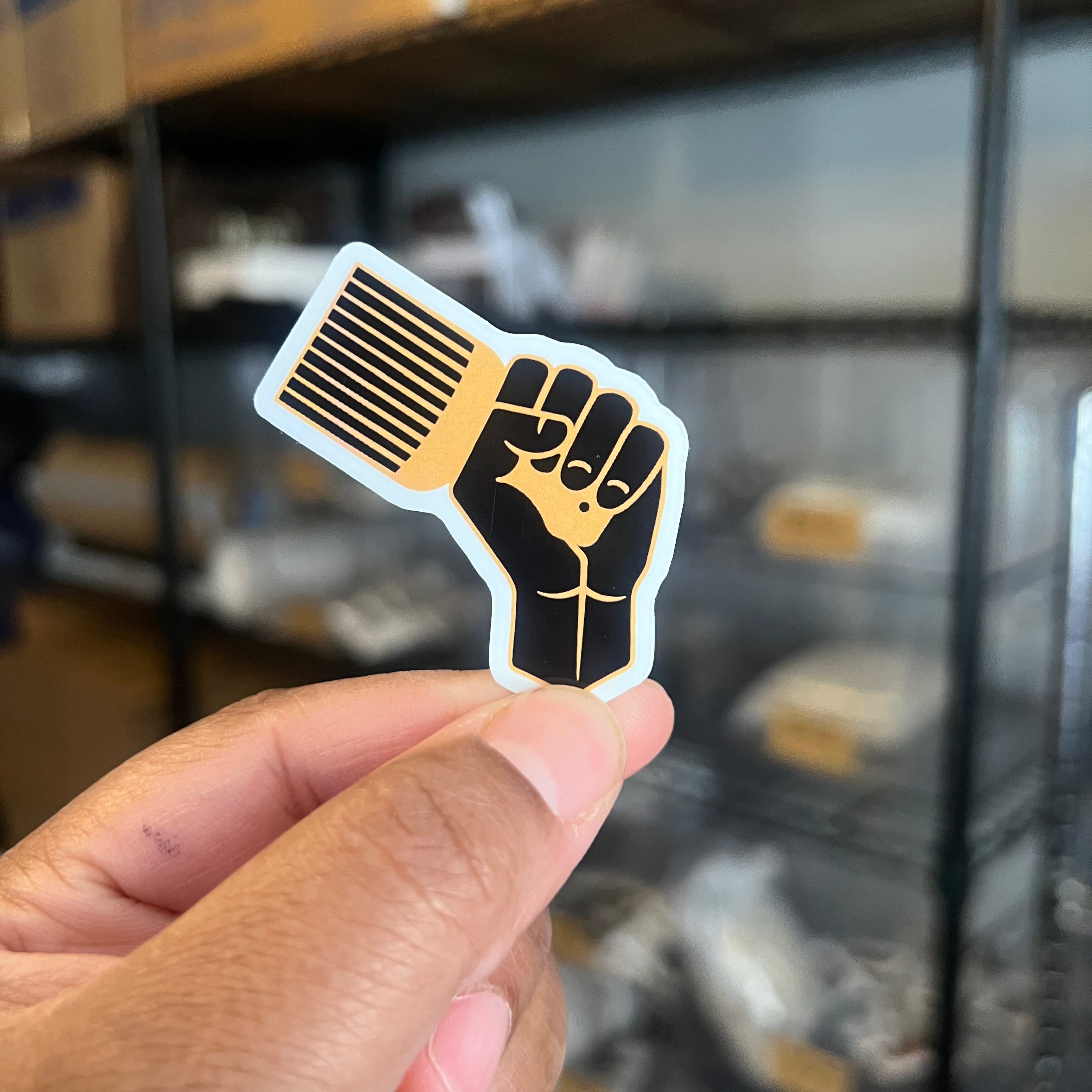 Black Power Sticker