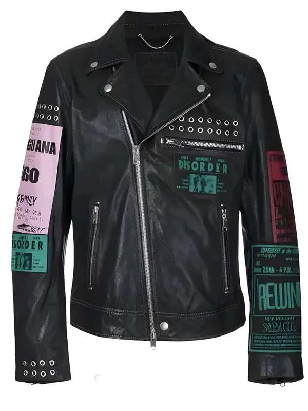 Bloody Valentine Megan Fox Black Leather Biker Jacket