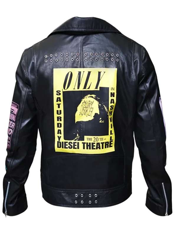 Bloody Valentine Megan Fox Black Leather Biker Jacket