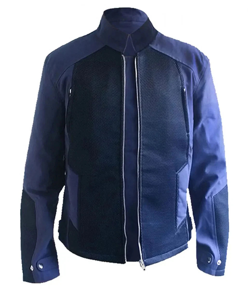 Blue Steve Rogers Captain America Jacket