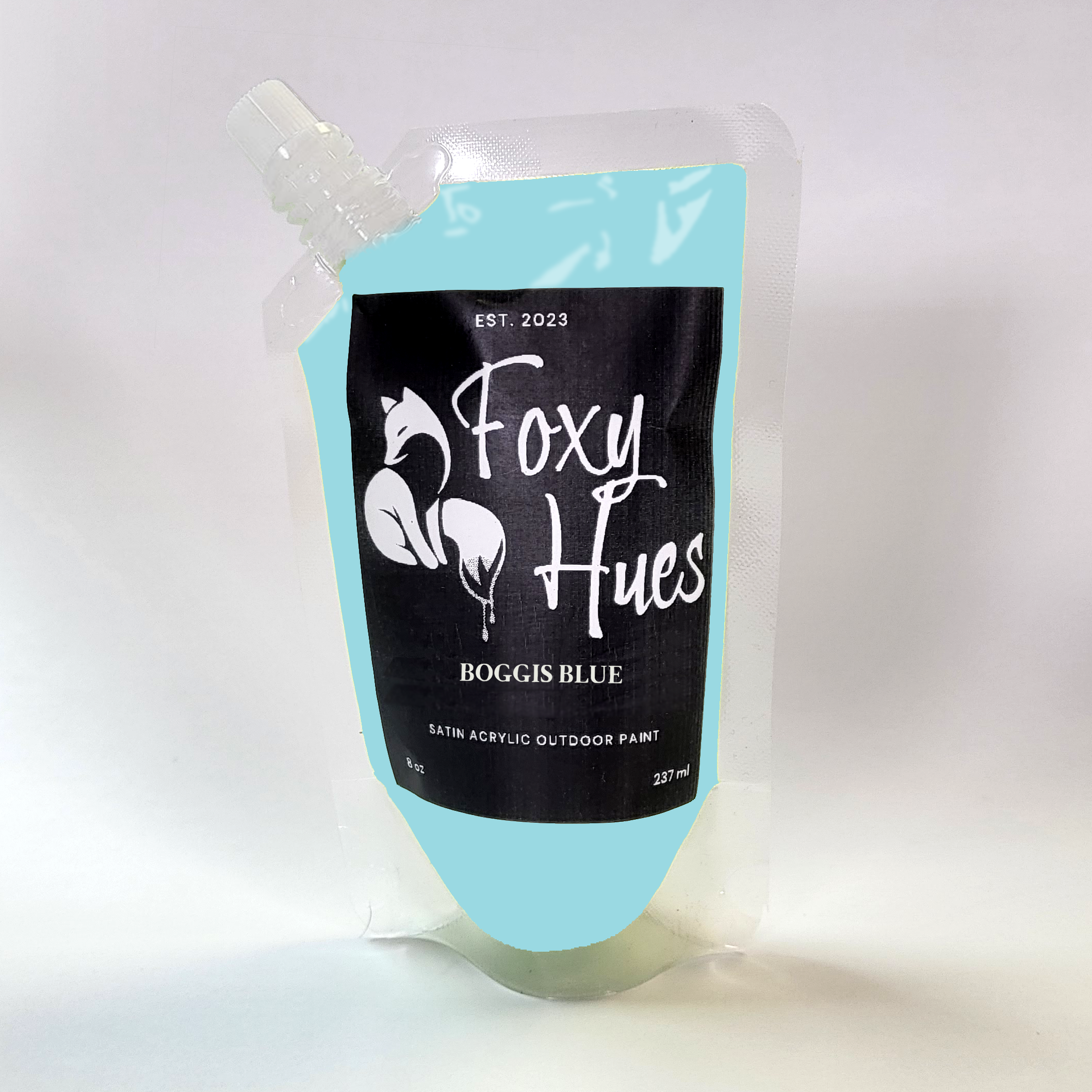 Boggis Blue - Foxy Hues | Satin Acrylic outdoor Paint