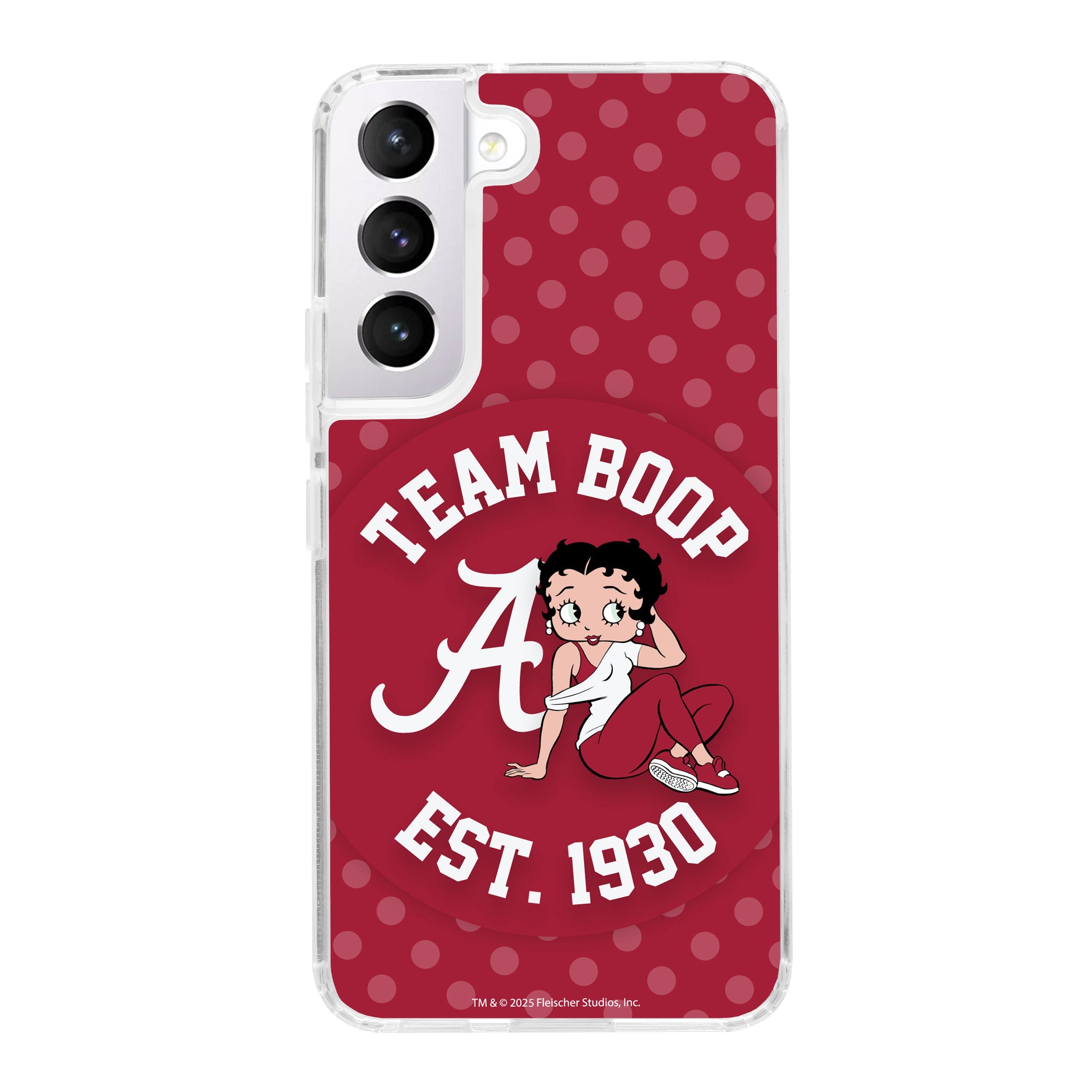 Alabama Crimson Tide X Betty Boop HD Samsung Galaxy S24 Phone Case