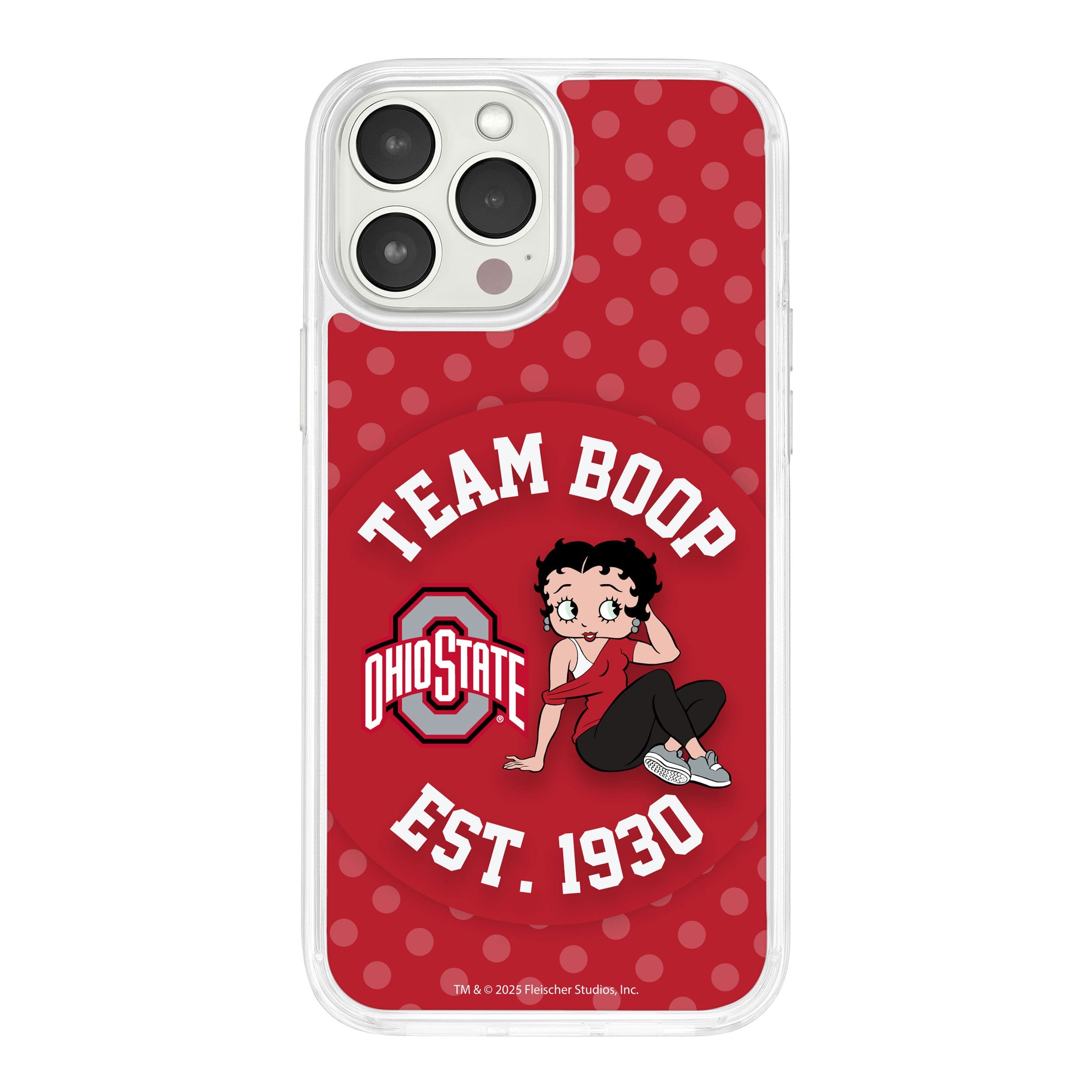 Ohio State Buckeyes X Betty Boop HD Apple iPhone 14 Mag-Safe Phone Case
