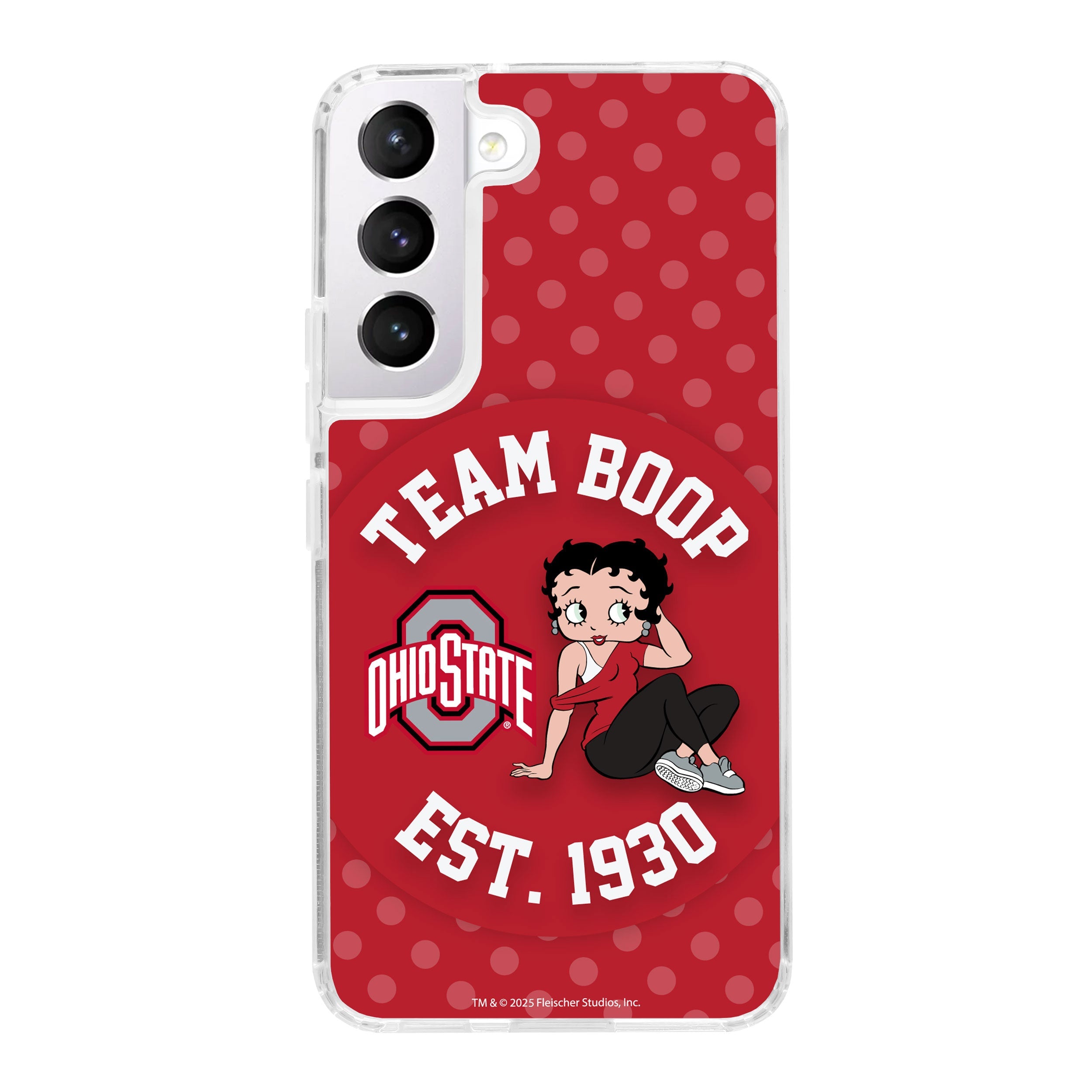 Ohio State Buckeyes X Betty Boop HD Samsung Galaxy S24 Phone Case