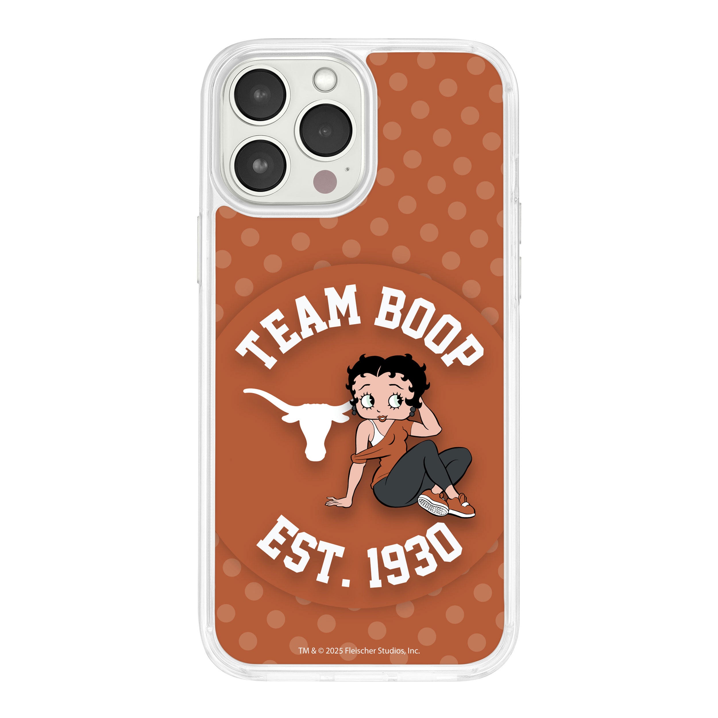 Texas Longhorns X Betty Boop HD Apple iPhone 11 Phone Case