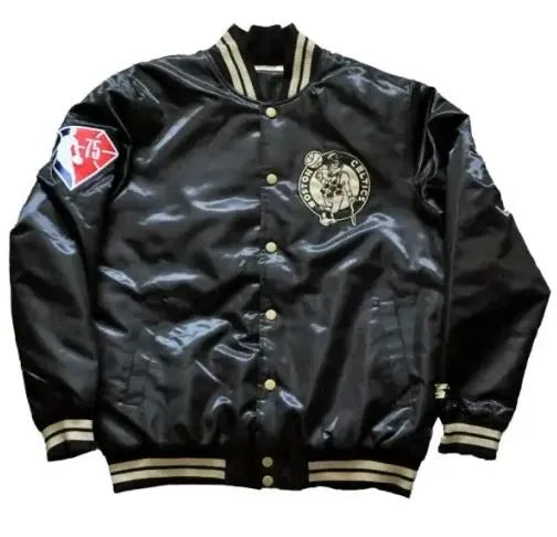 Boston Celtics Black Jacket