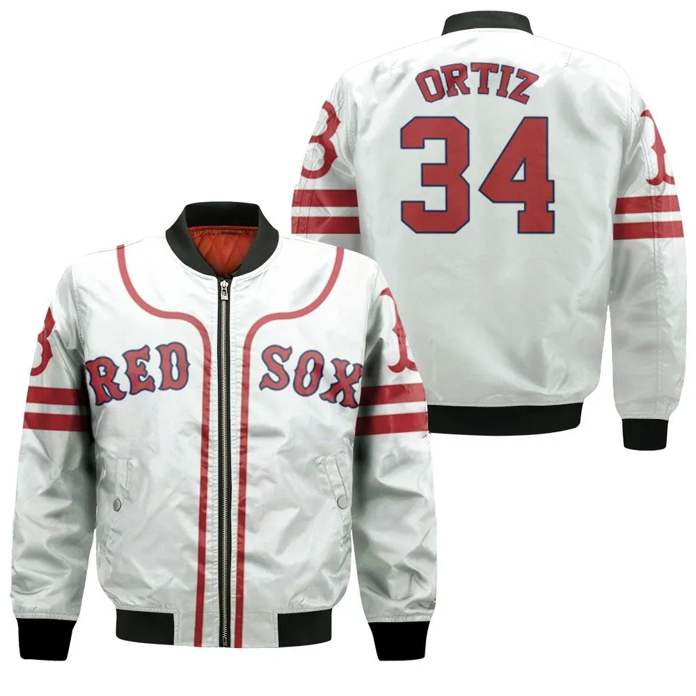 Boston Red Sox David Ortiz Bomber Jacket