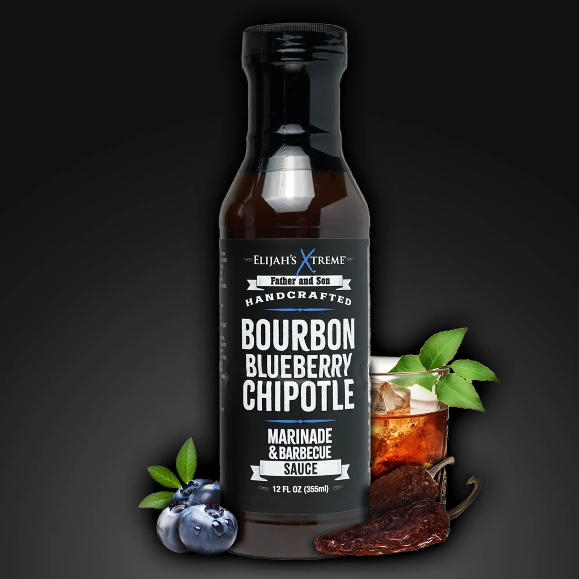 Bourbon Blueberry Chipotle BBQ Sauce &amp;amp; Marinade