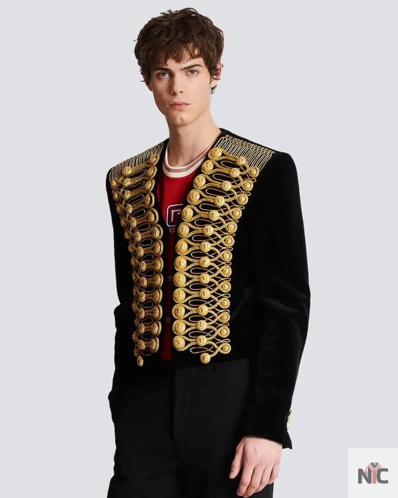 Brandenburg Jacket With Embroidery