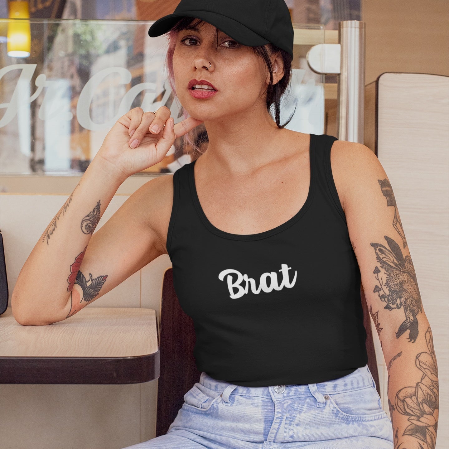 Brat Women&amp;#39;s Ideal Racerback Tank Top