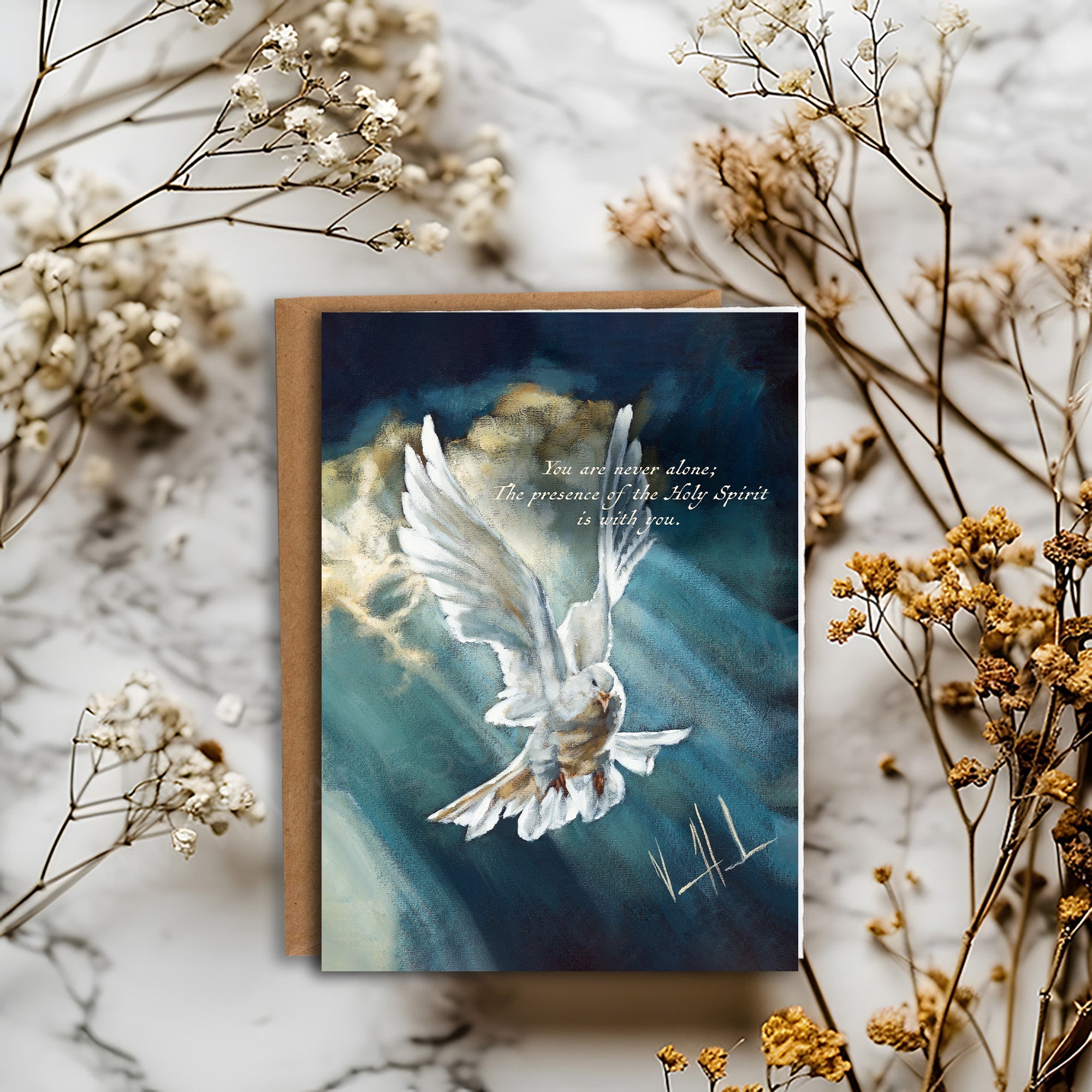 &amp;quot;Breath of Heaven&amp;quot; Greeting Card