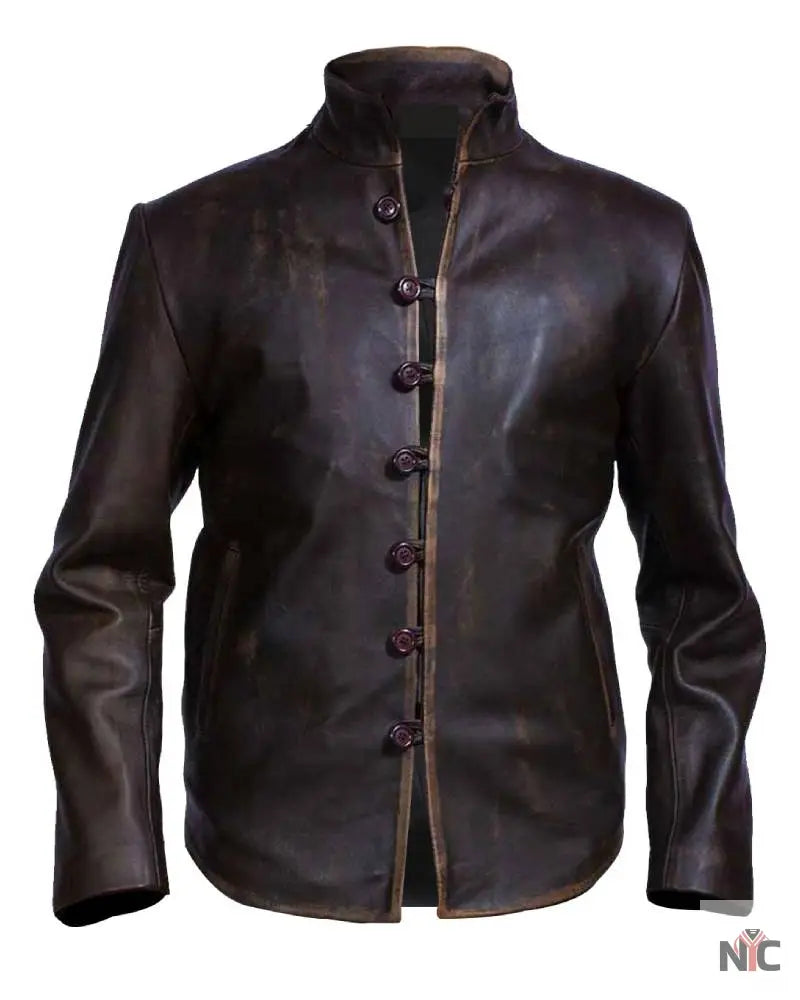 Brent Biker Leather Jacket