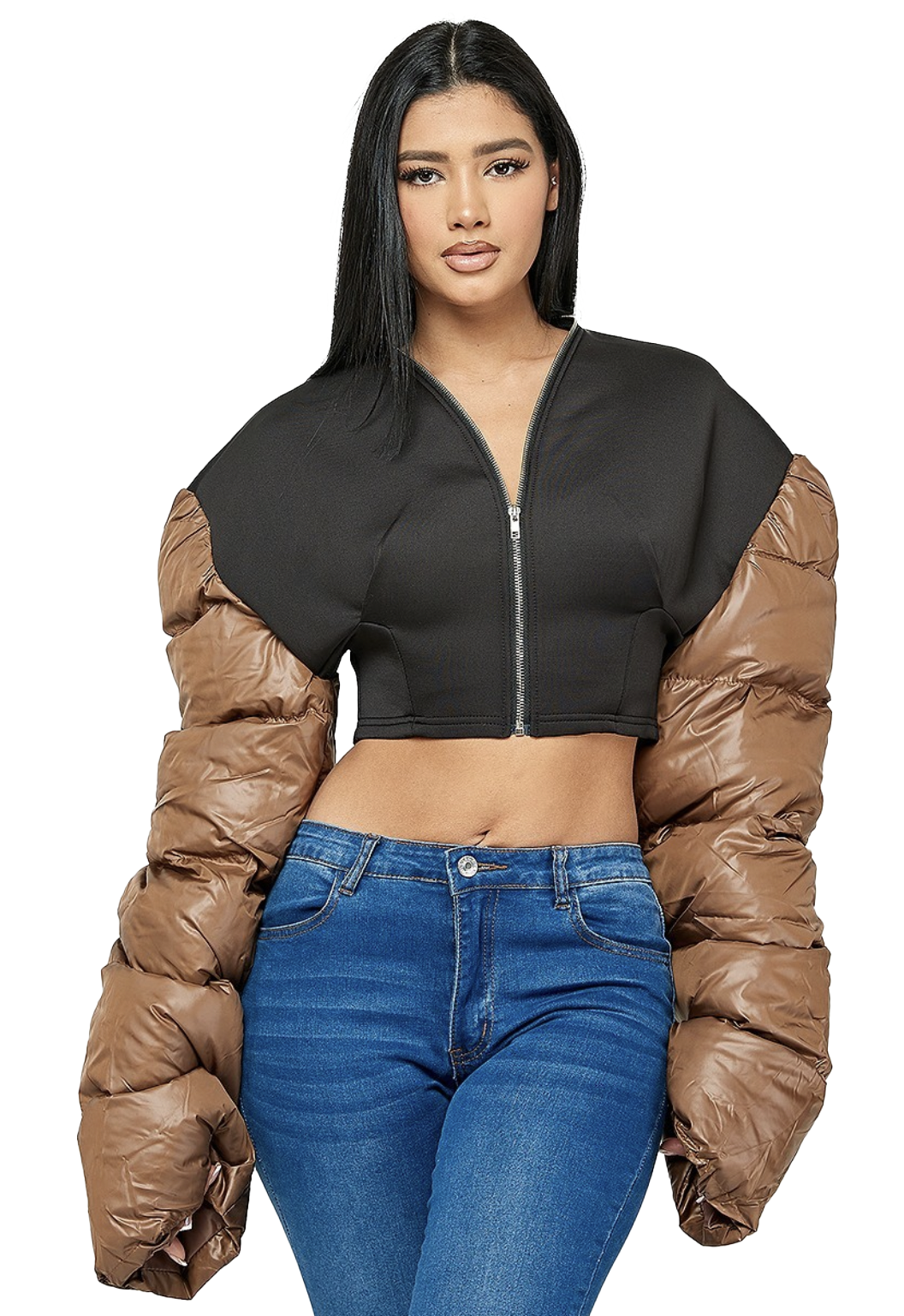 Puffer Sleeve Jacket