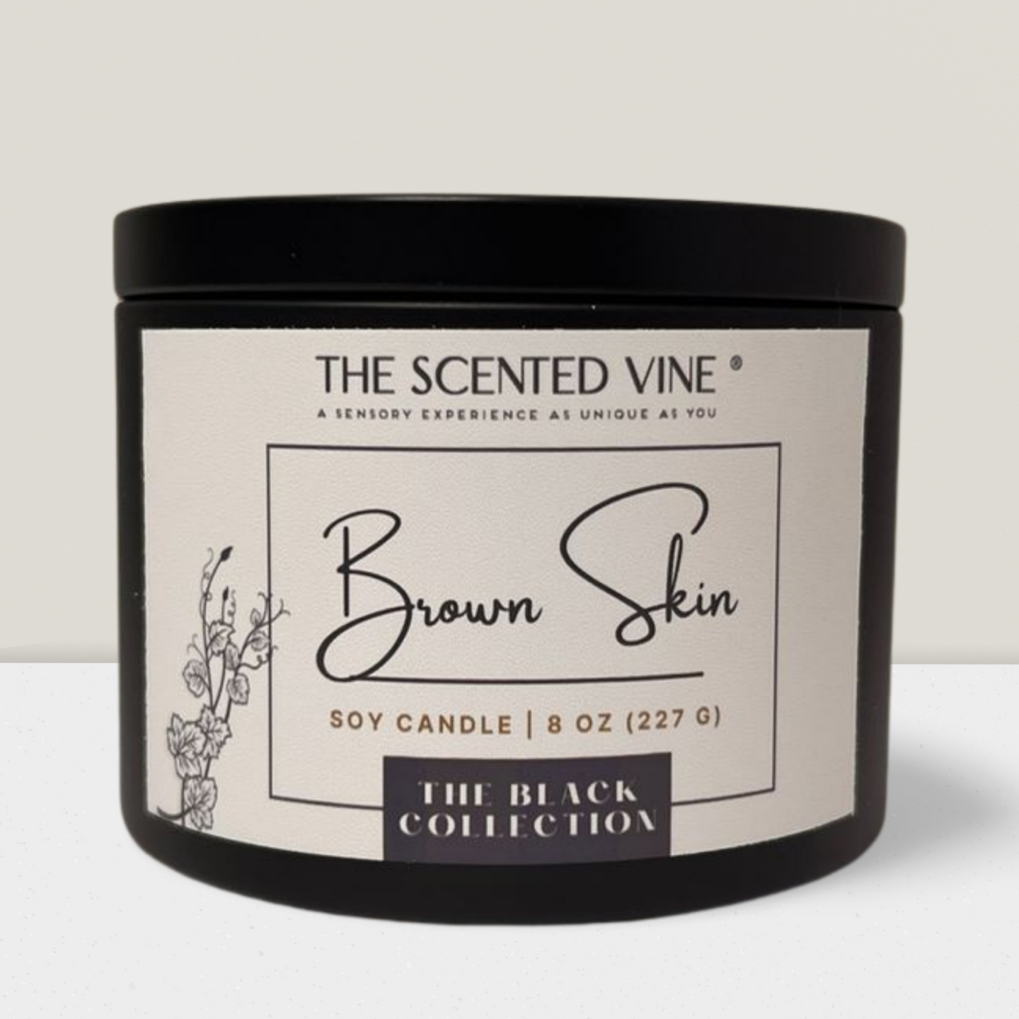 Brown Skin Soy Candle