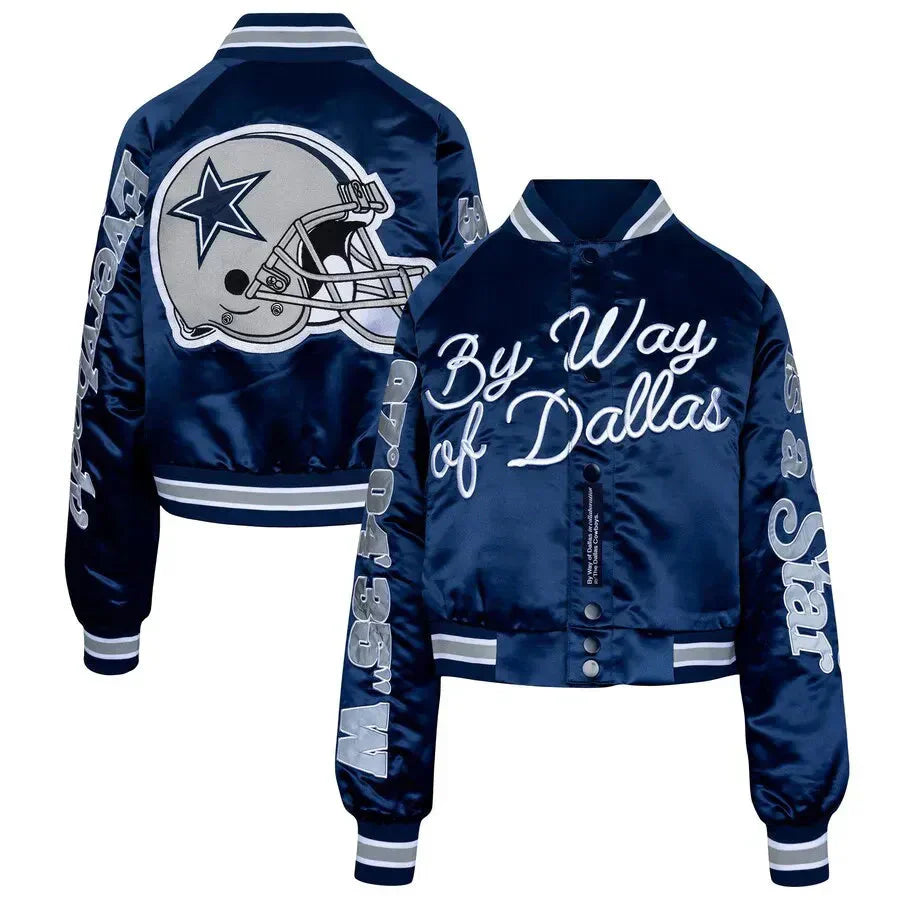 By Way of Dallas Varsity Jacket