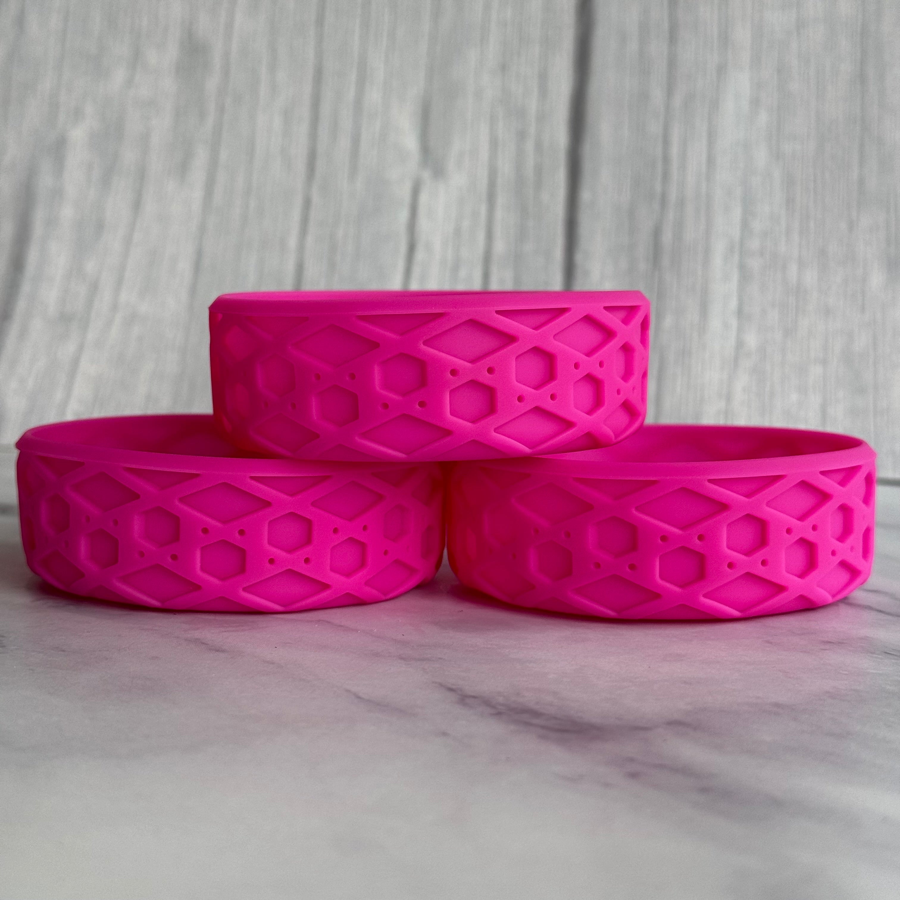 HOT PINK 3.25” SHORTY TUMBLER BOOT