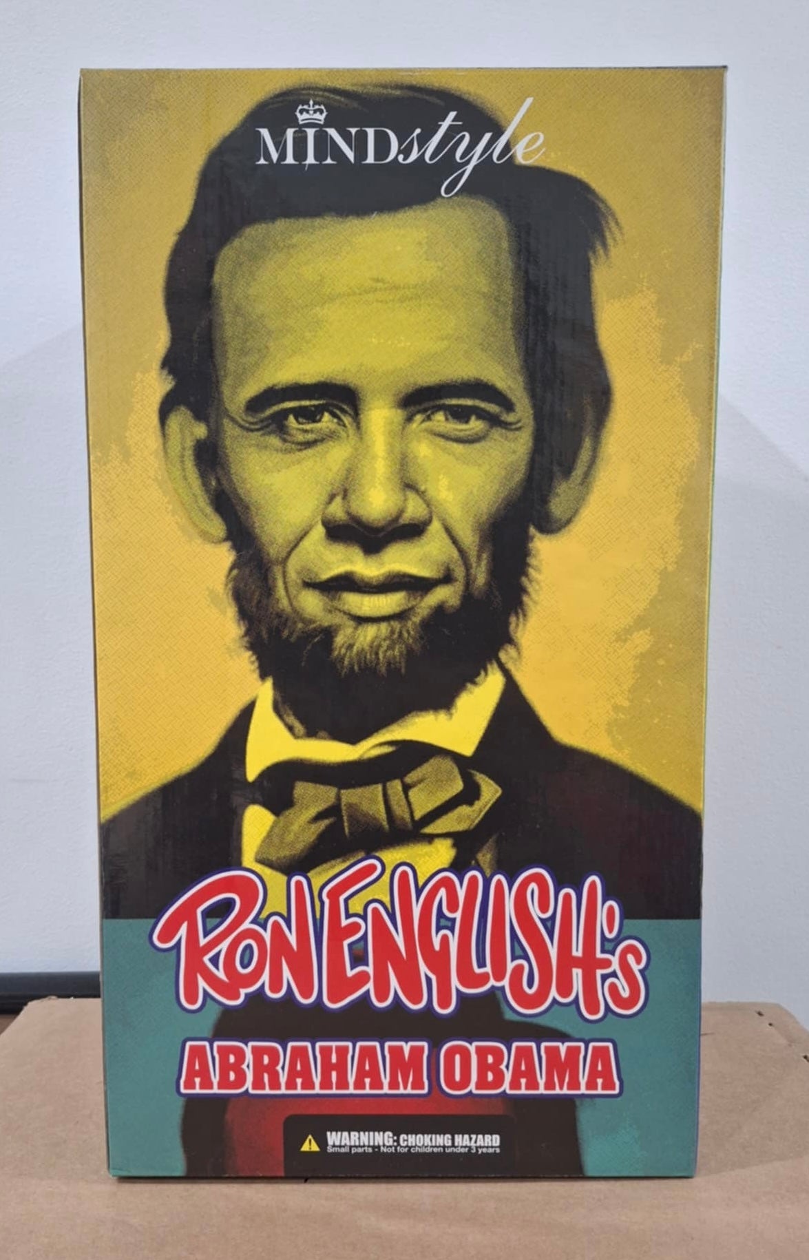 MINDstyle x Popaganda Ron English Abraham Obama 15” Vinyl Figure Numbered