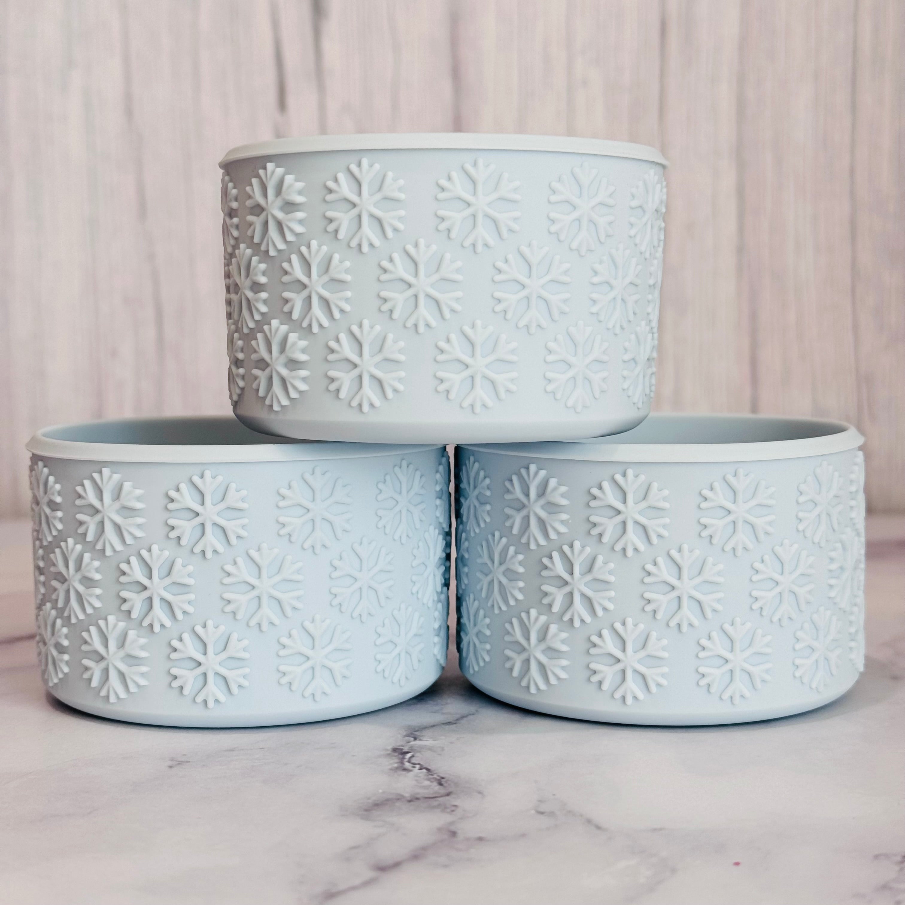 ICE BLUE SNOWFLAKES Tumbler Boot