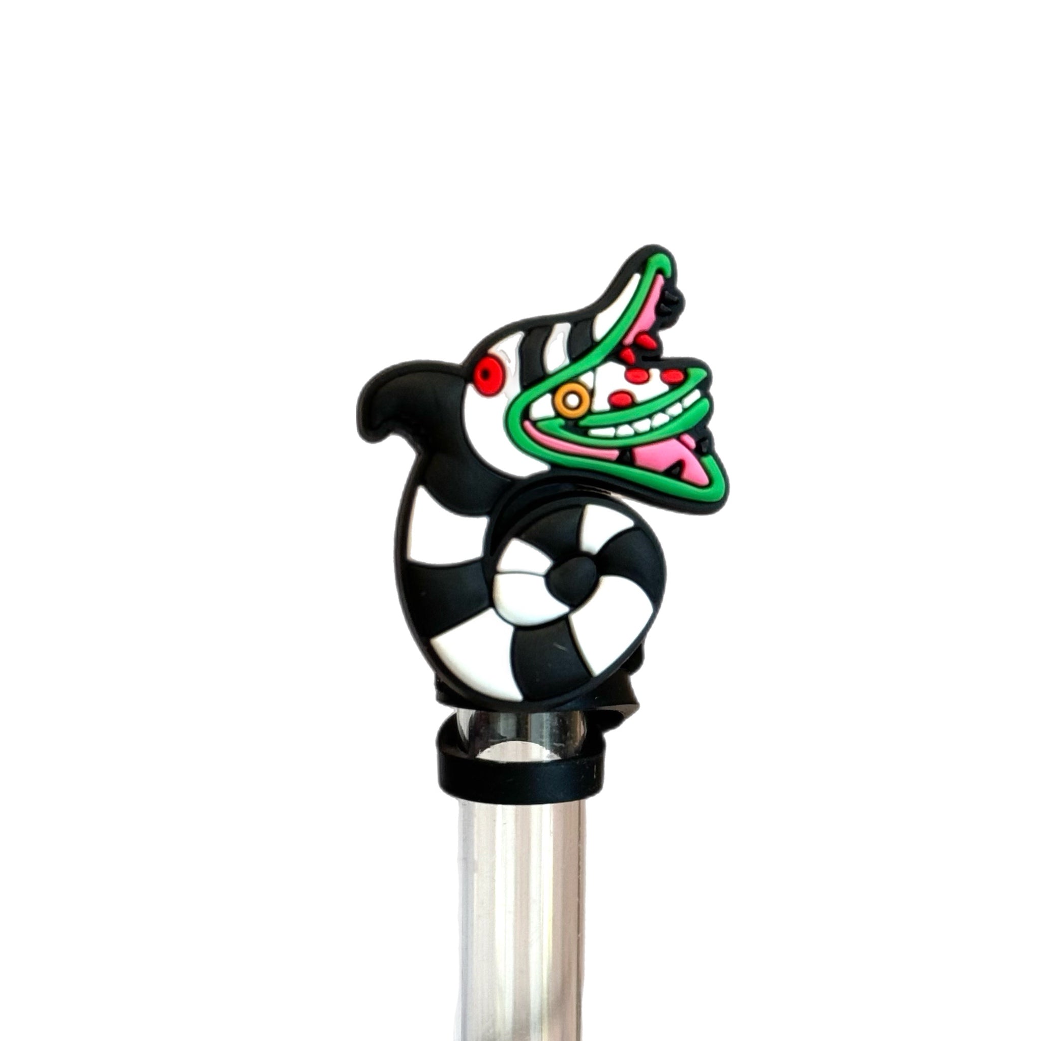 BEETLEJUICE SANDWORM STRAW TOPPER
