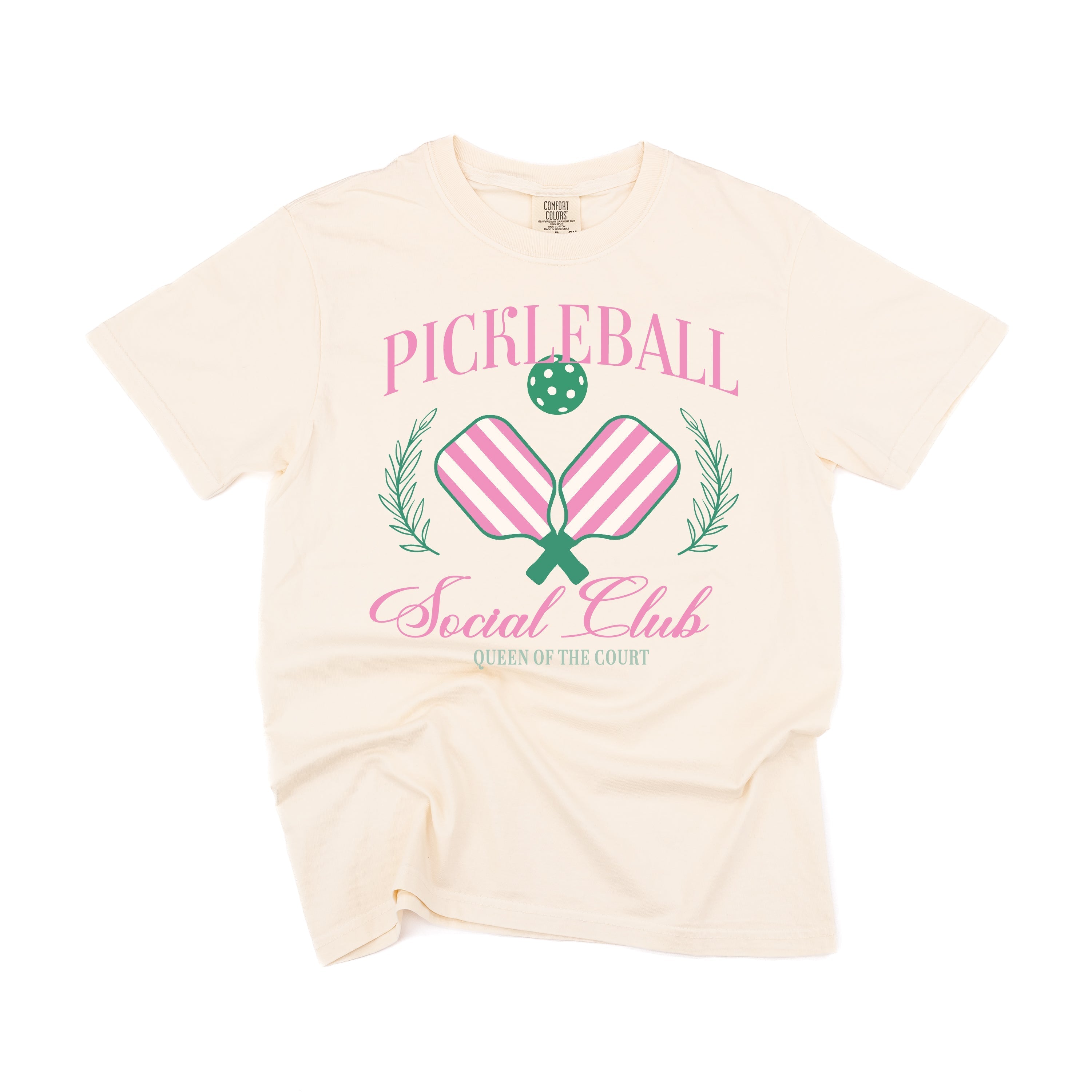 Pickleball Social Club (Girl&amp;#39;s Girl Version) - Comfort Colors Tee